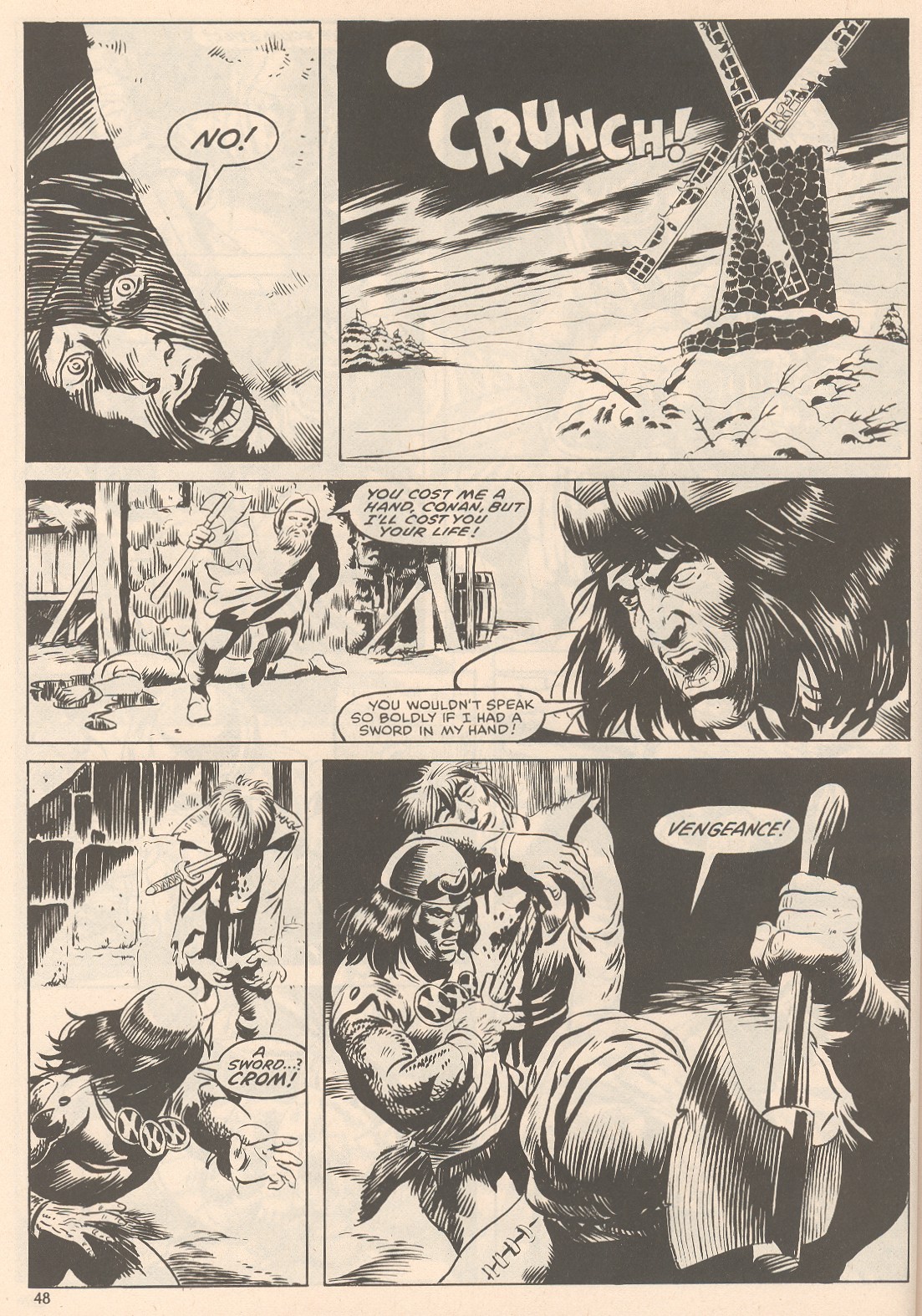 Read online The Savage Sword Of Conan comic -  Issue #105 - 48