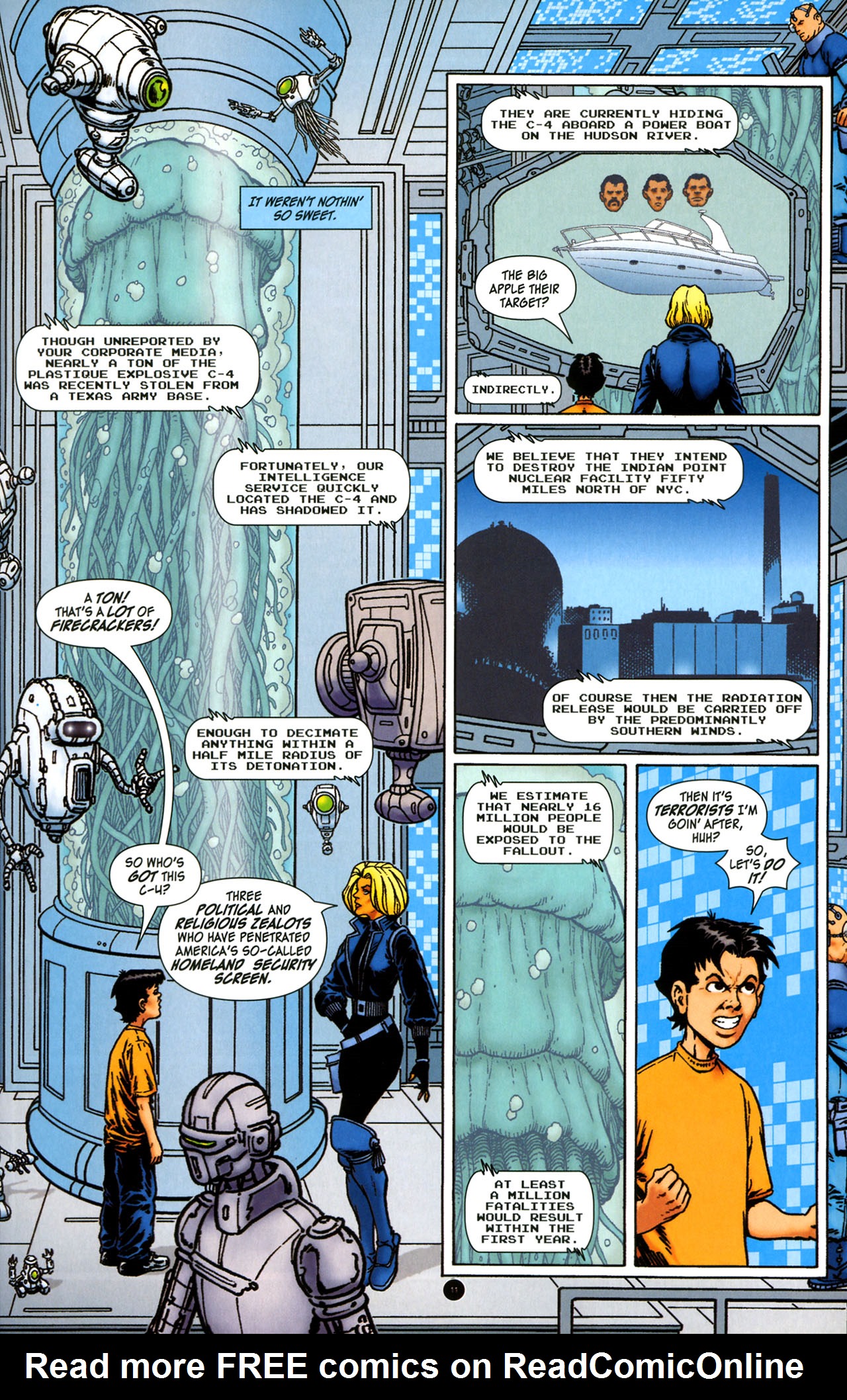 Read online Kid Kosmos: Kidnapped comic -  Issue # TPB - 9