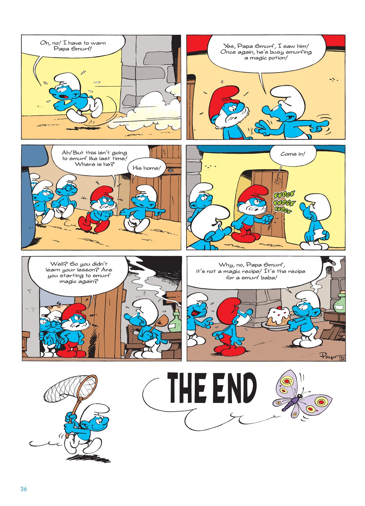 Read online The Smurfs comic -  Issue #8 - 36