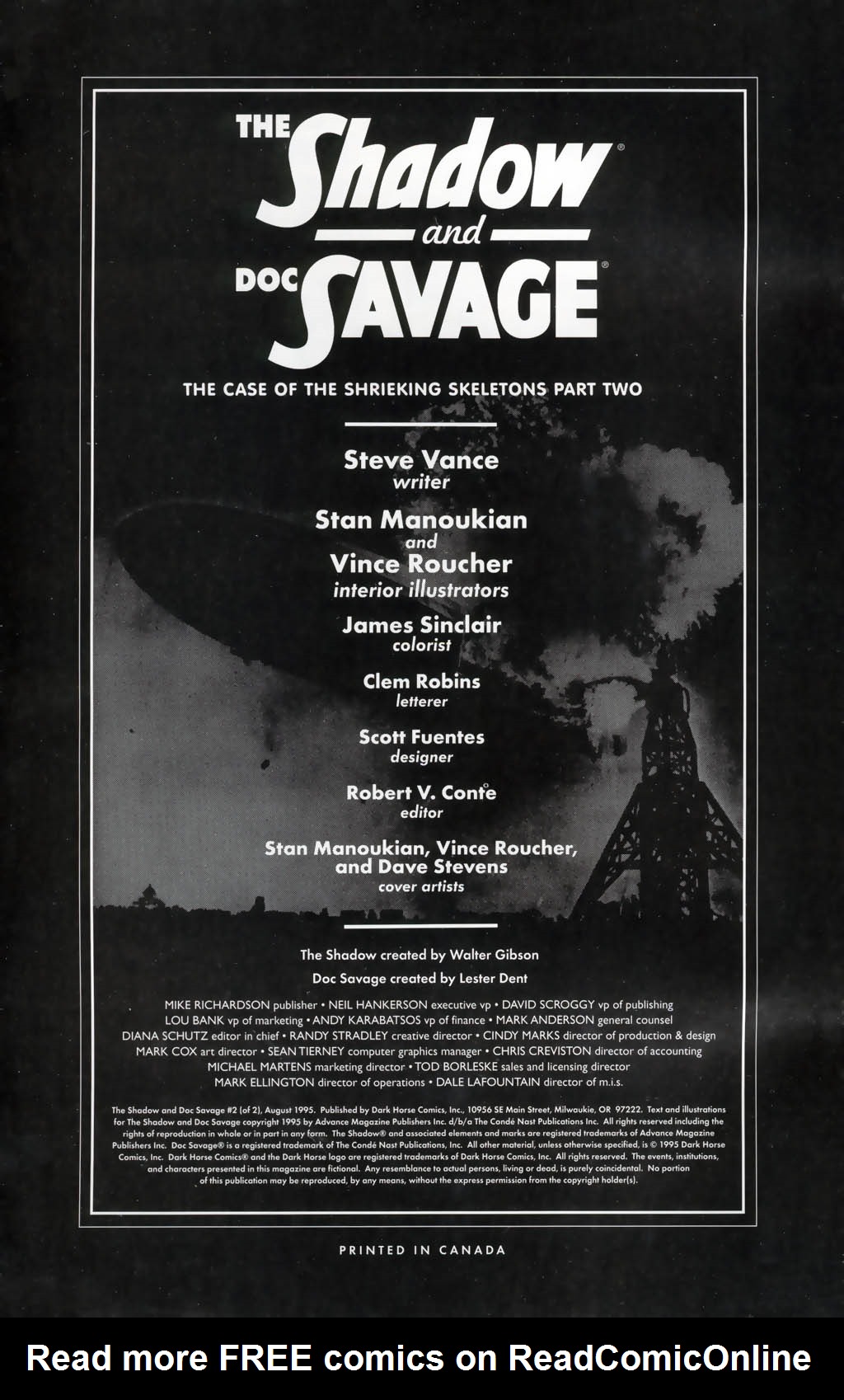 Read online The Shadow and Doc Savage comic -  Issue #2 - 2