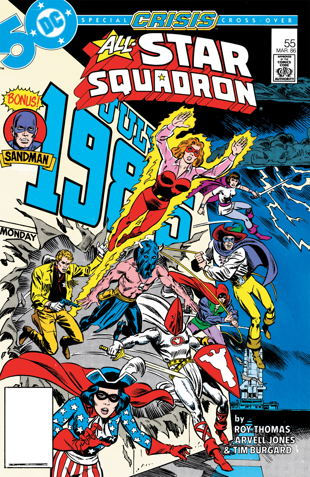 Read online All-Star Squadron comic -  Issue #55 - 1