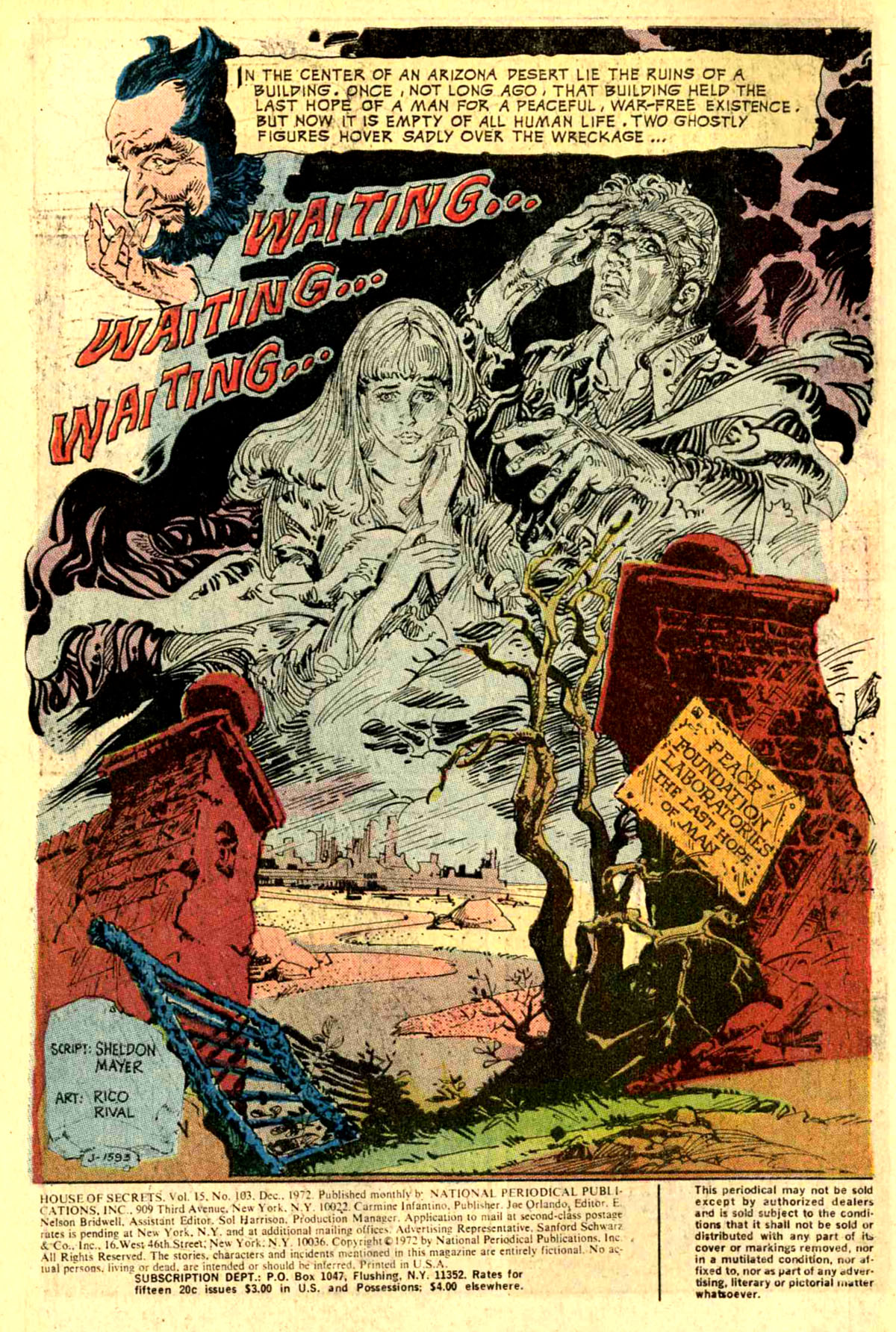 Read online House of Secrets (1956) comic -  Issue #103 - 3