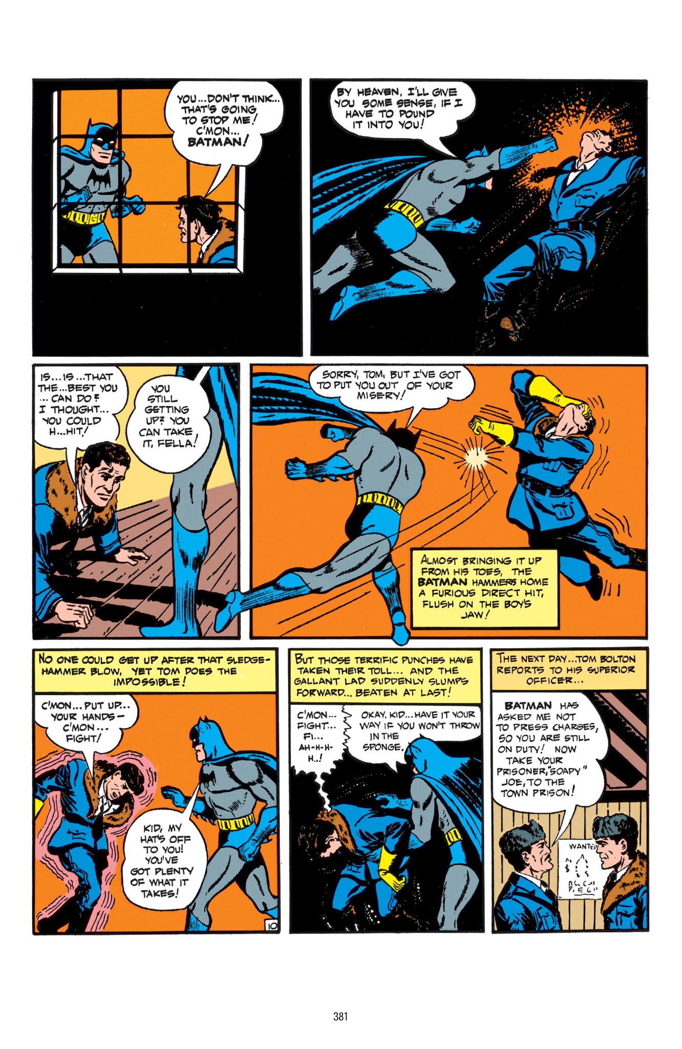 Read online Batman: The Golden Age Omnibus comic -  Issue # TPB 3 - 381
