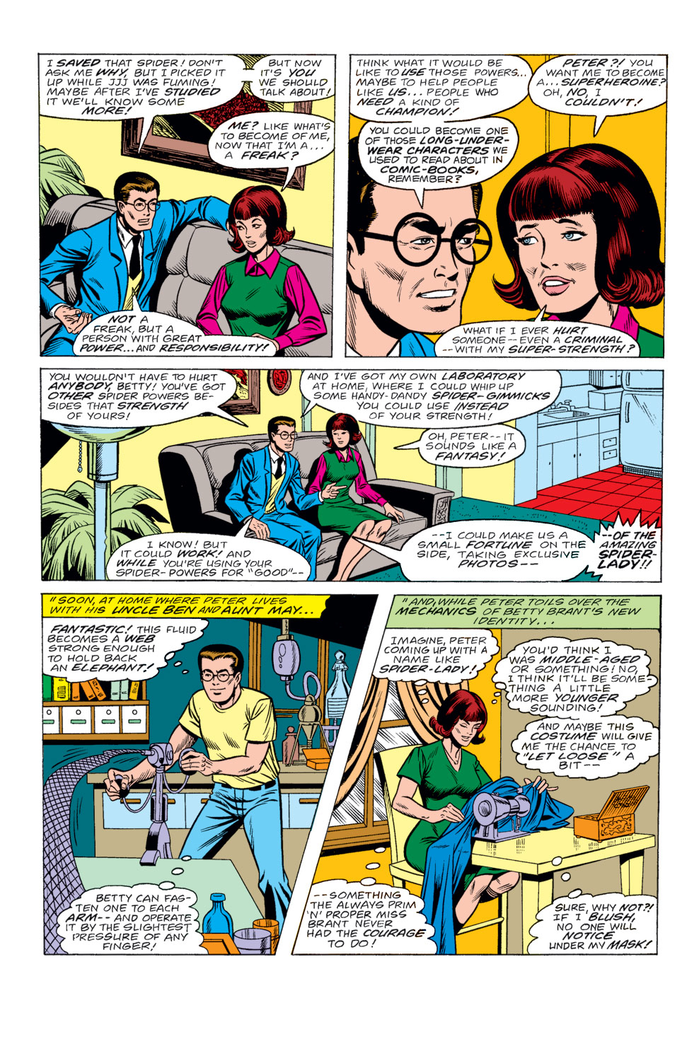 Read online What If? (1977) comic -  Issue #7 - Someone else besides Spider-Man had been bitten by a radioactive spider - 19