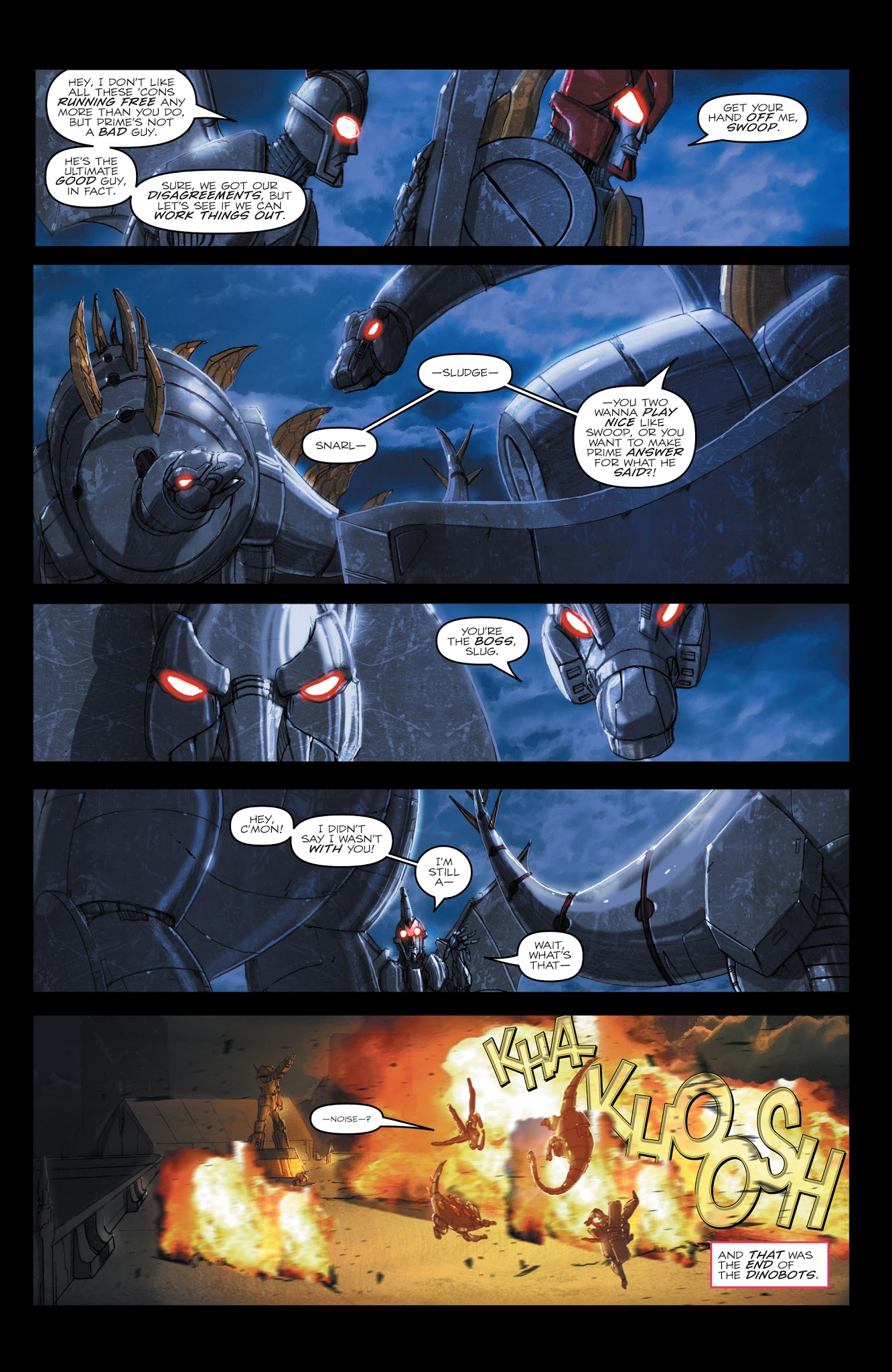 Read online The Transformers: Redemption of the Dinobots comic -  Issue # TPB - 44