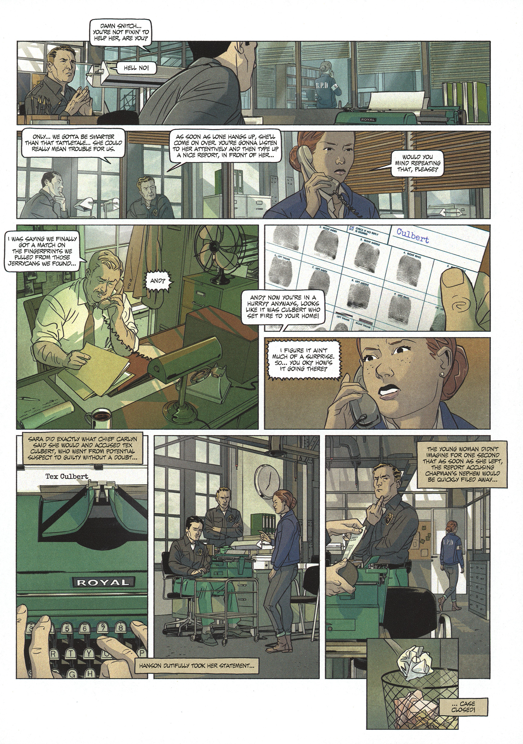 Read online Sara Lone comic -  Issue #4 - 35