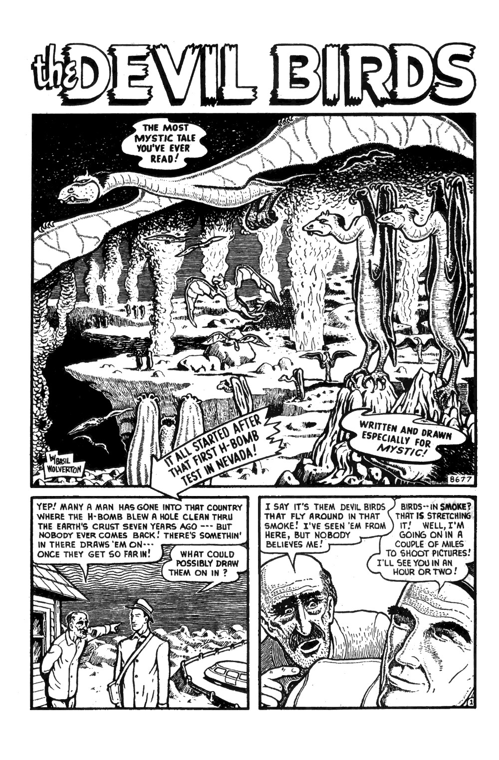 Read online Basil Wolverton's Planet of Terror comic -  Issue # Full - 21