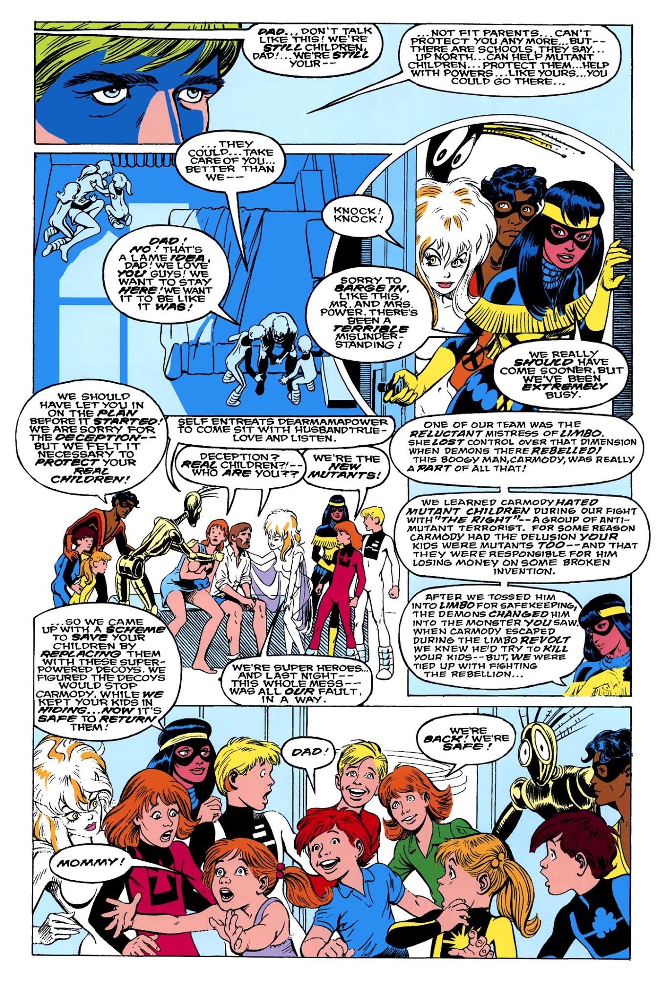 Read online X-Men: Inferno comic -  Issue # TPB Inferno Crossovers - 108