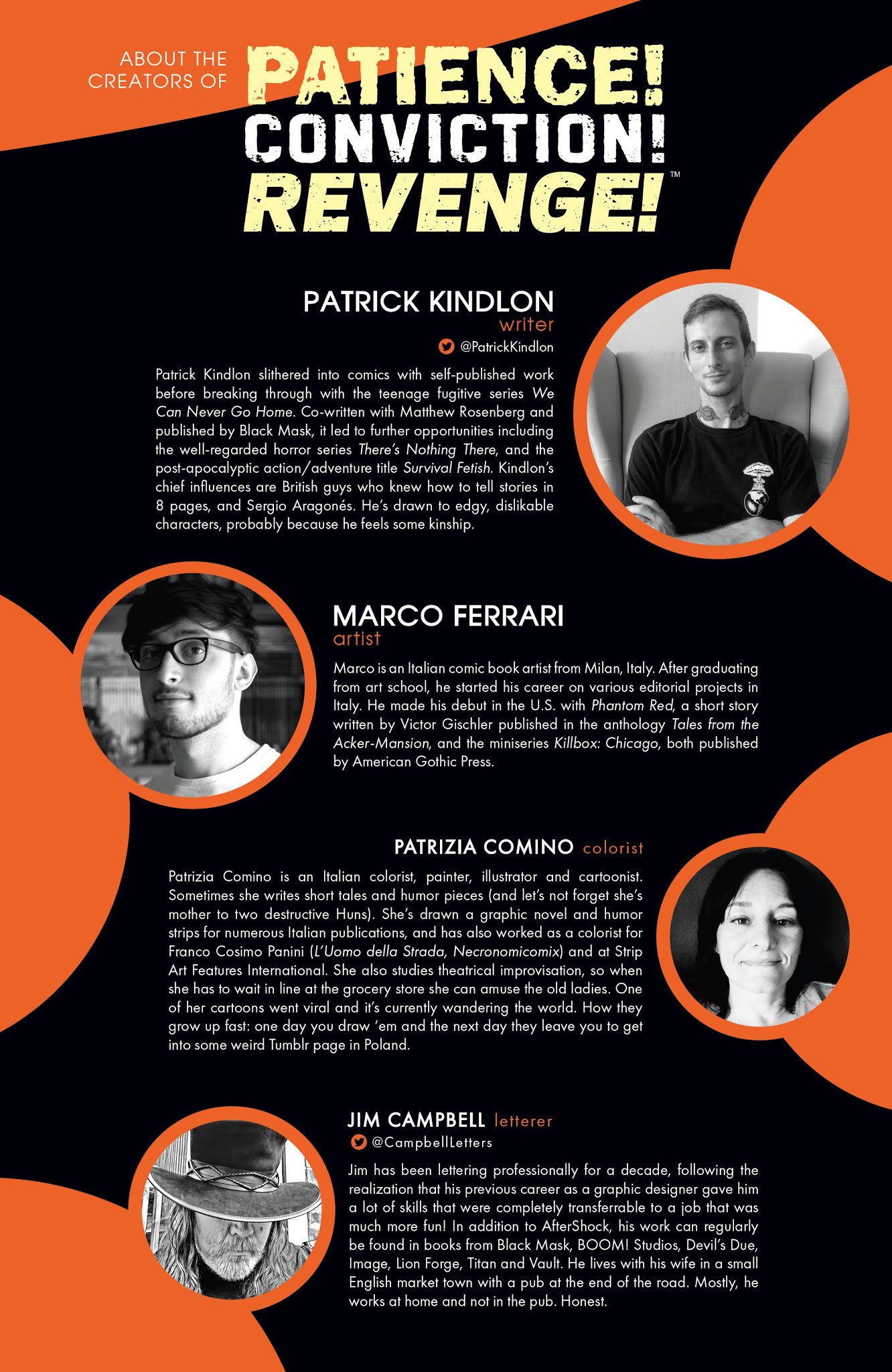 Read online Patience! Conviction! Revenge! comic -  Issue #5 - 28