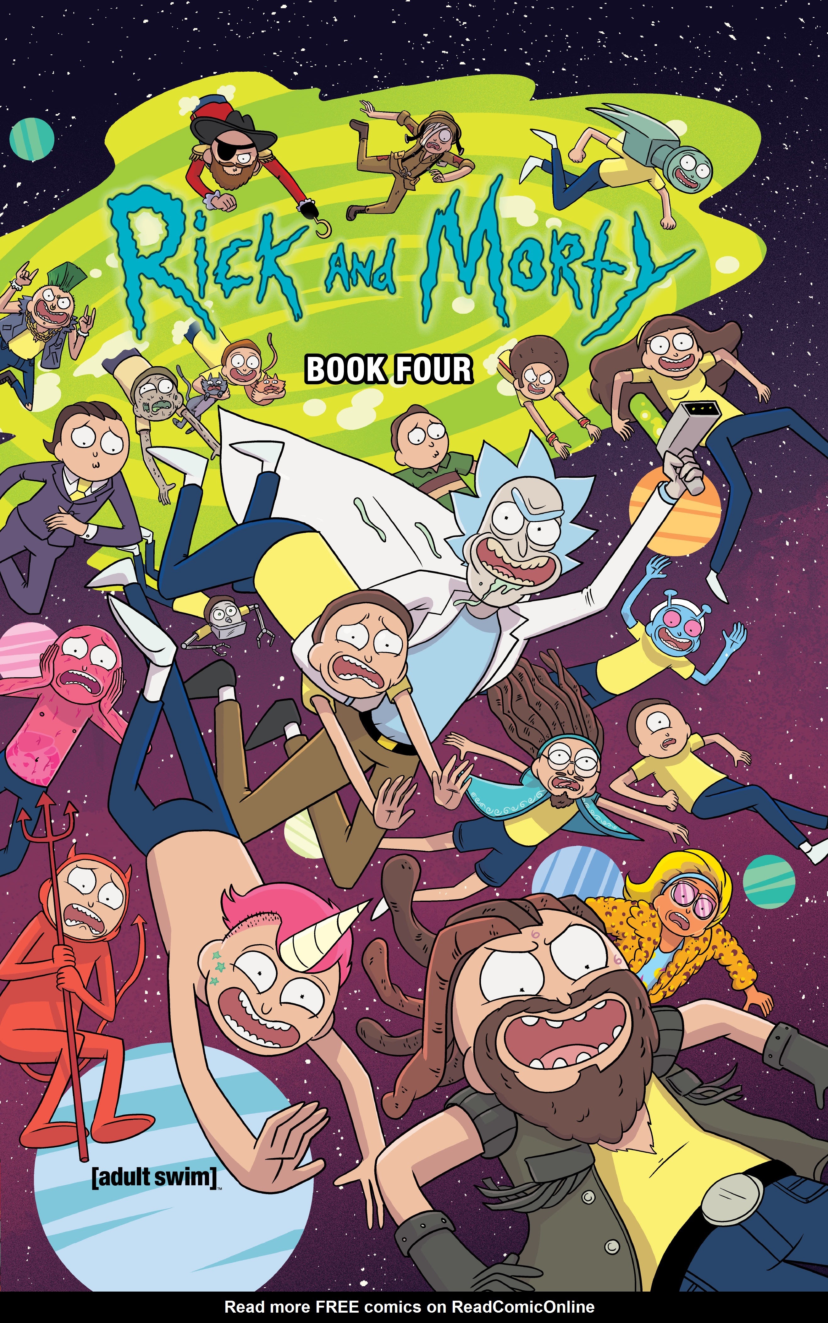 Read online Rick and Morty comic -  Issue # (2015) _Deluxe Edition 4 (Part 1) - 1