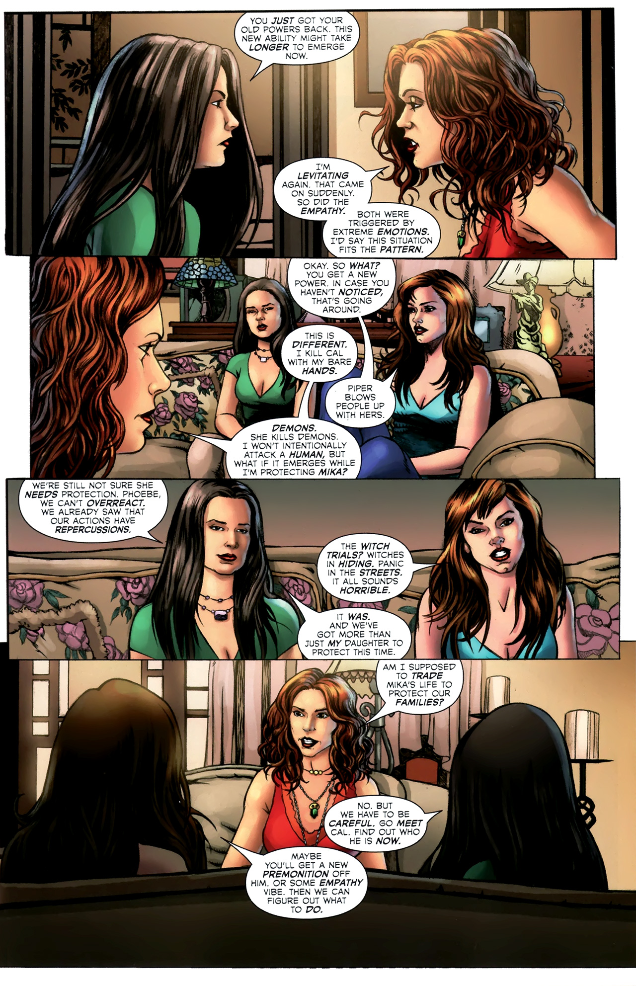 Read online Charmed comic -  Issue #6 - 8
