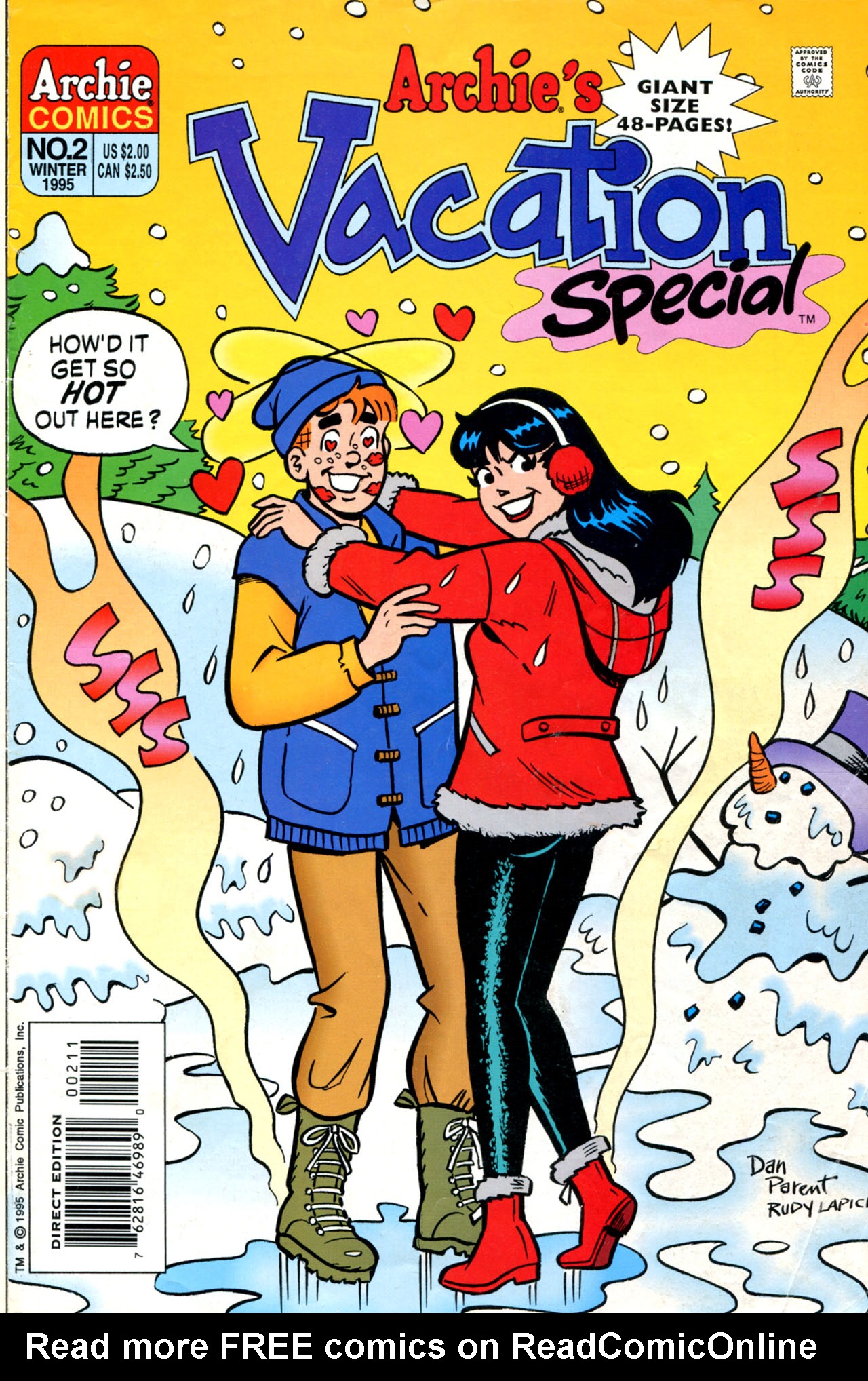 Read online Archie's Vacation Special comic -  Issue #2 - 1
