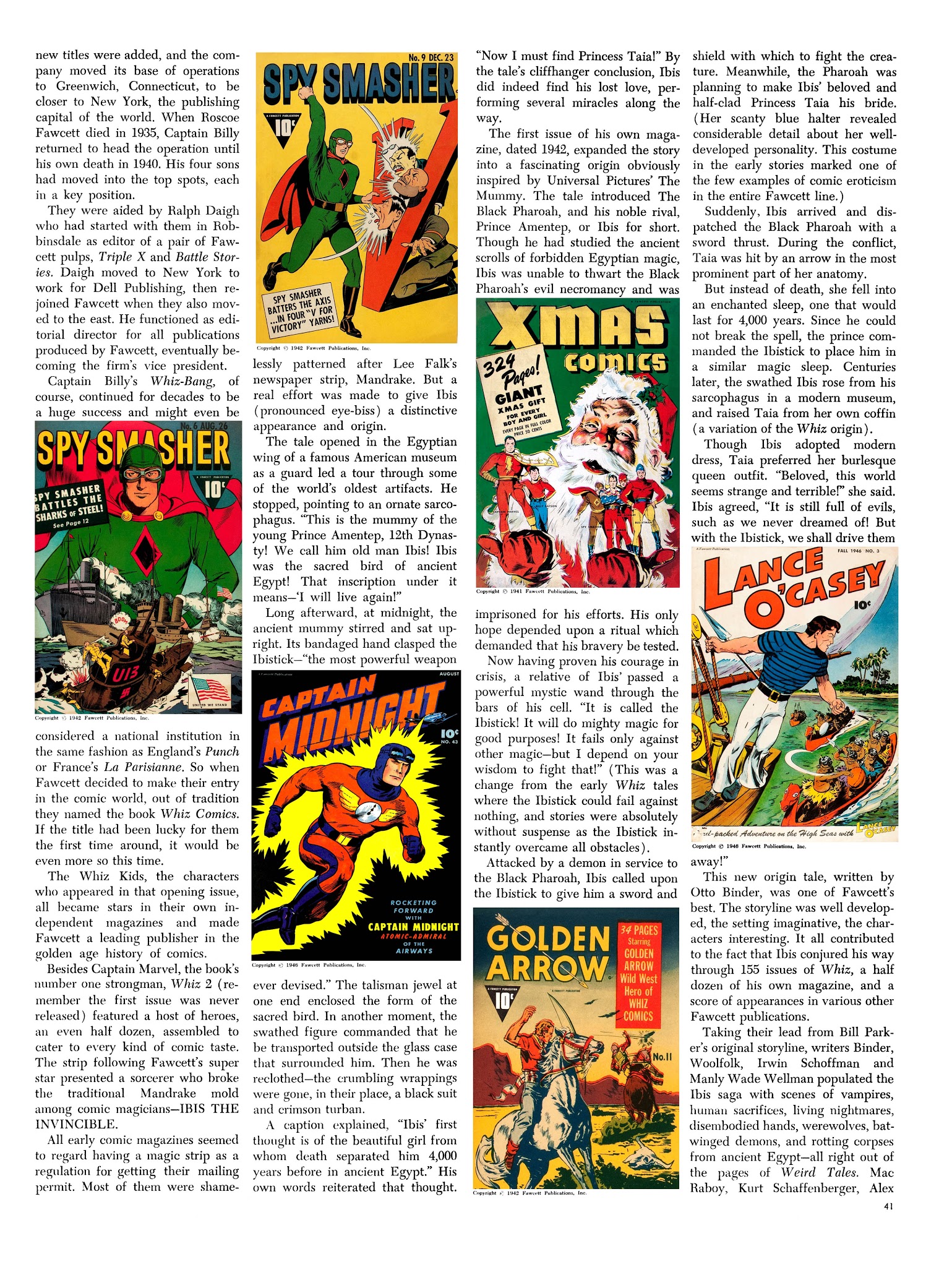 Read online The Steranko History of Comics comic -  Issue # TPB 2 - 41