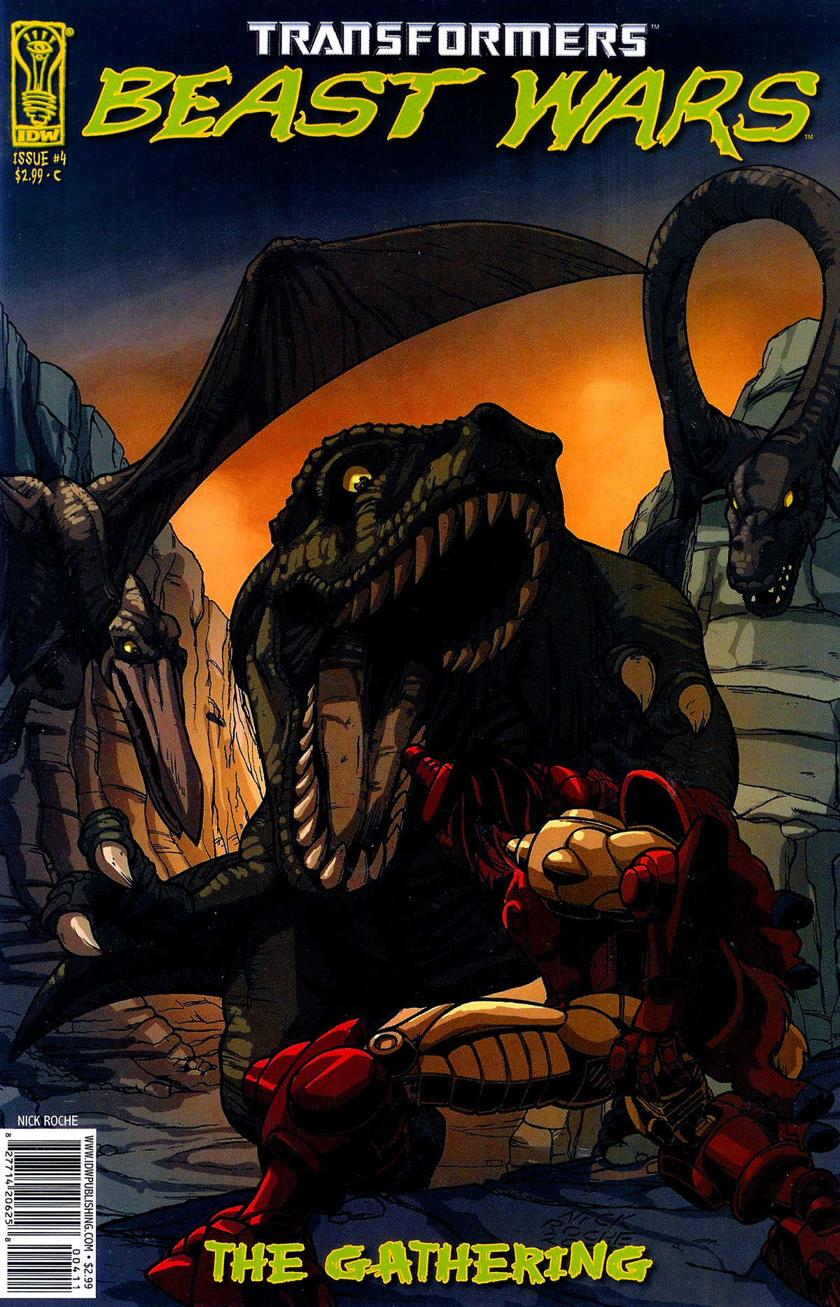 Read online Transformers, Beast Wars The Gathering comic Issue 4