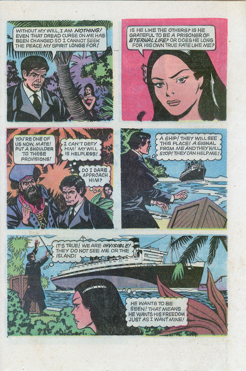 Read online Dark Shadows (1969) comic -  Issue #19 - 21