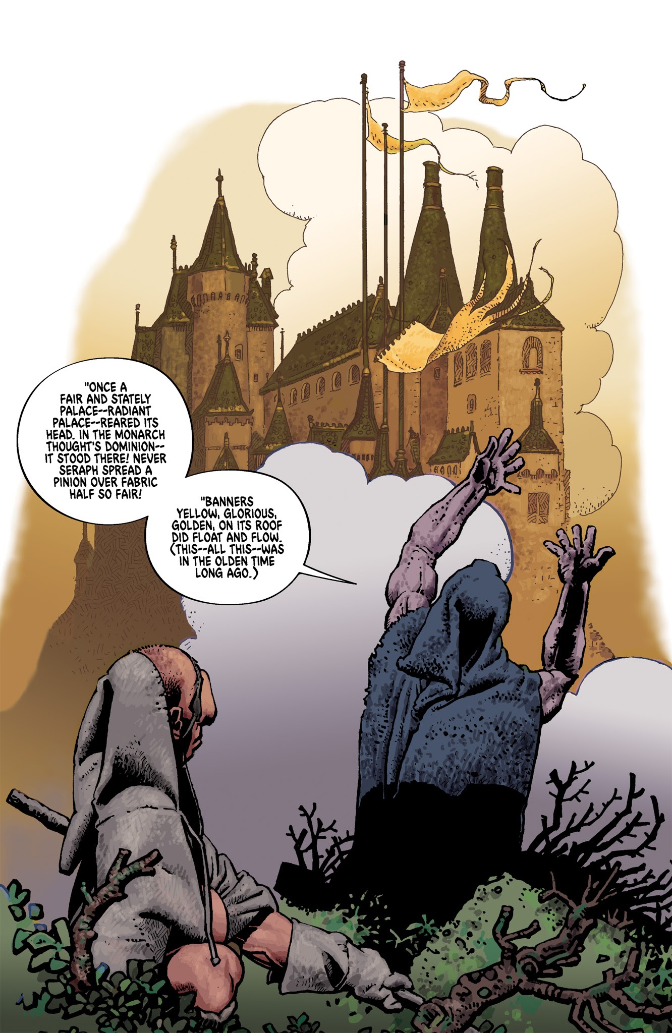 Read online Edgar Allan Poe's The Raven and the Red Death comic -  Issue # Full - 15