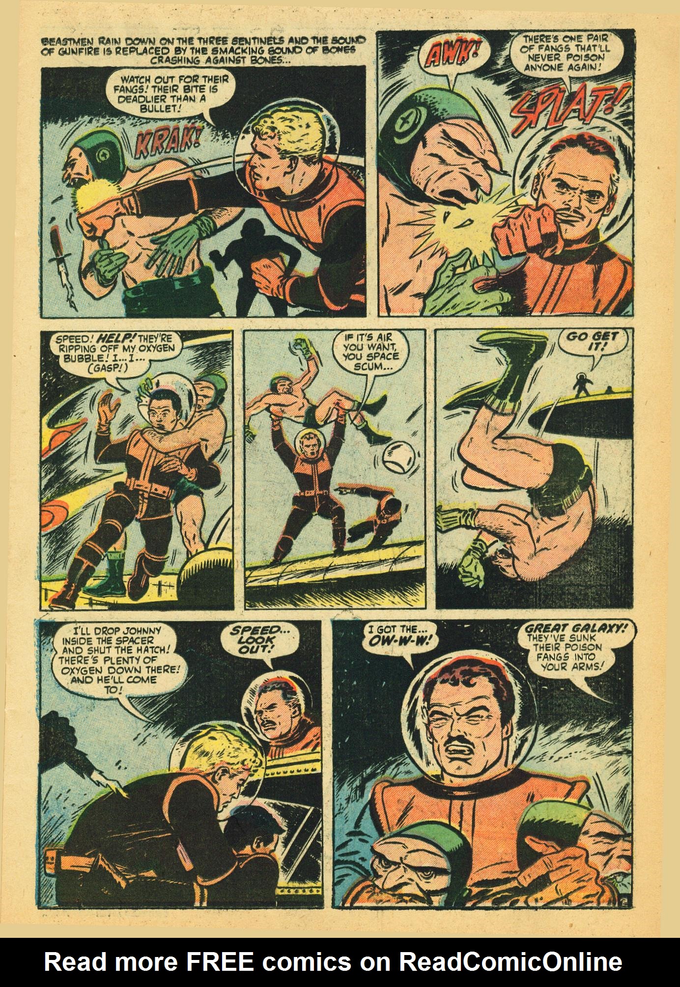 Read online Speed Carter, Spaceman comic -  Issue #5 - 11