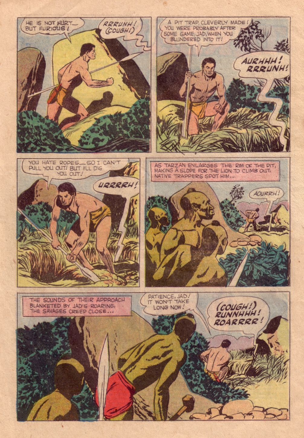 Read online Tarzan (1948) comic -  Issue #106 - 4