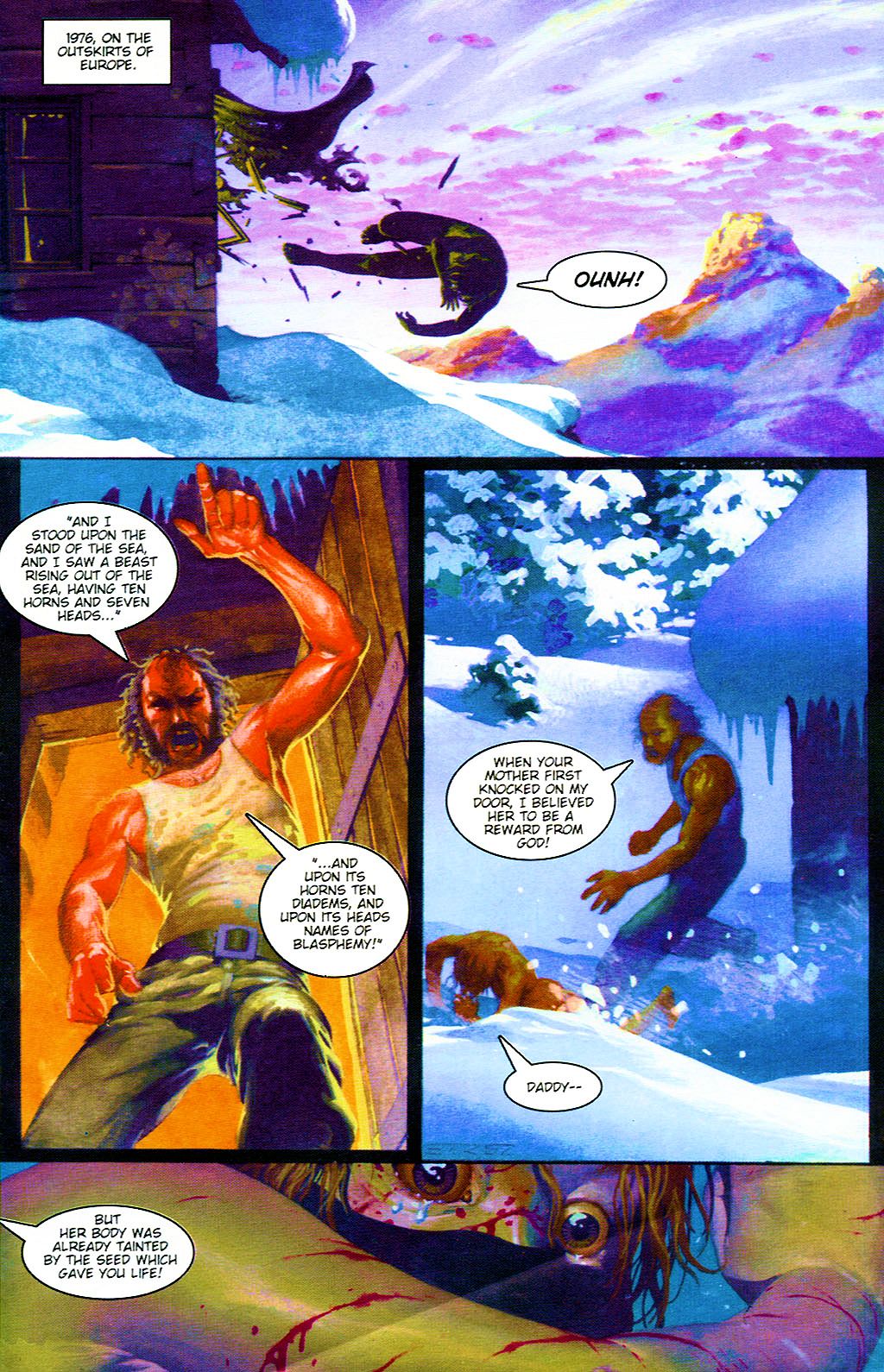 Read online Warrior Nun: Frenzy comic -  Issue #1 - 2