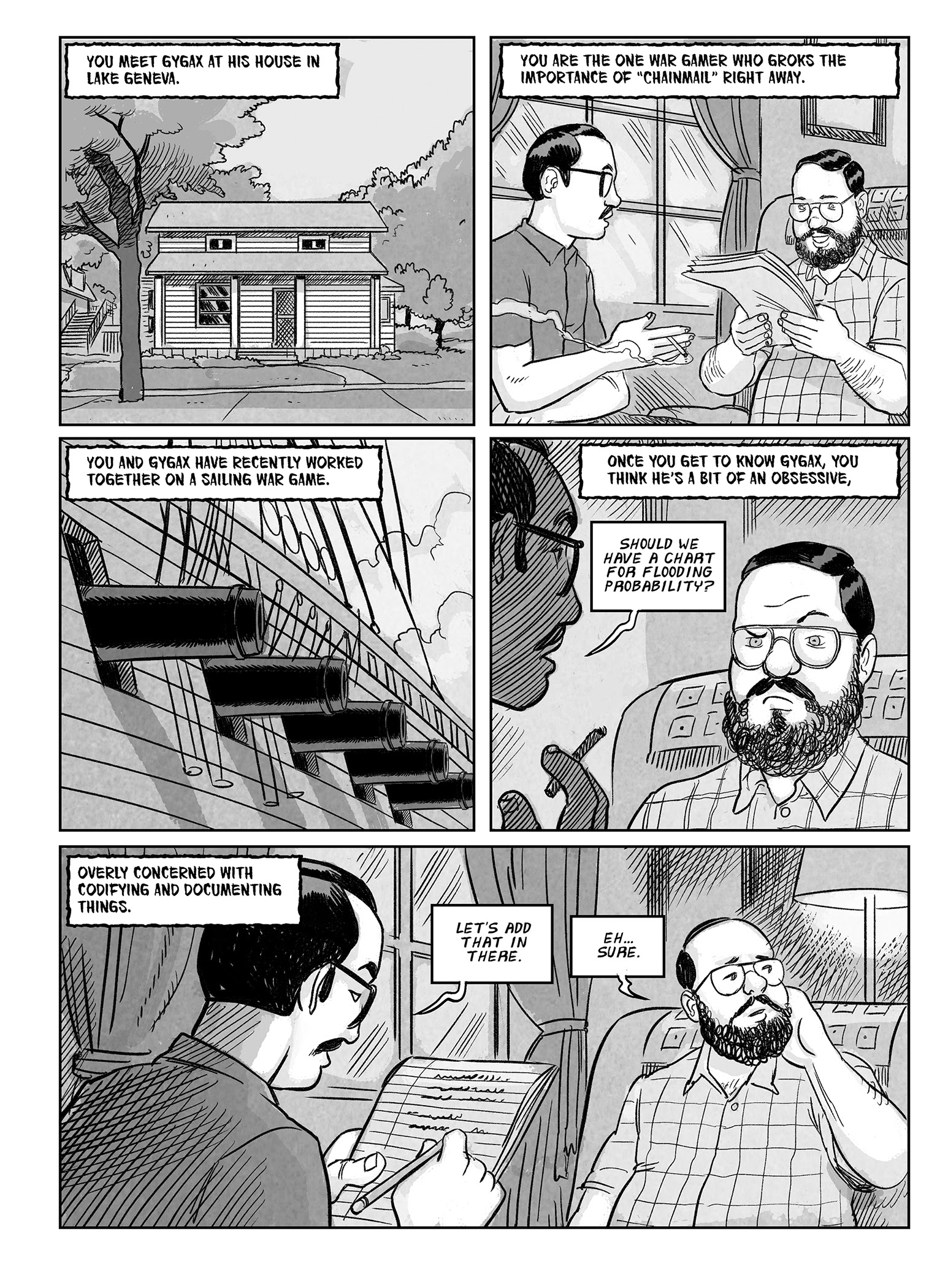 Read online Rise of the Dungeon Master: Gary Gygax and the Creation of D&D comic -  Issue # TPB - 49