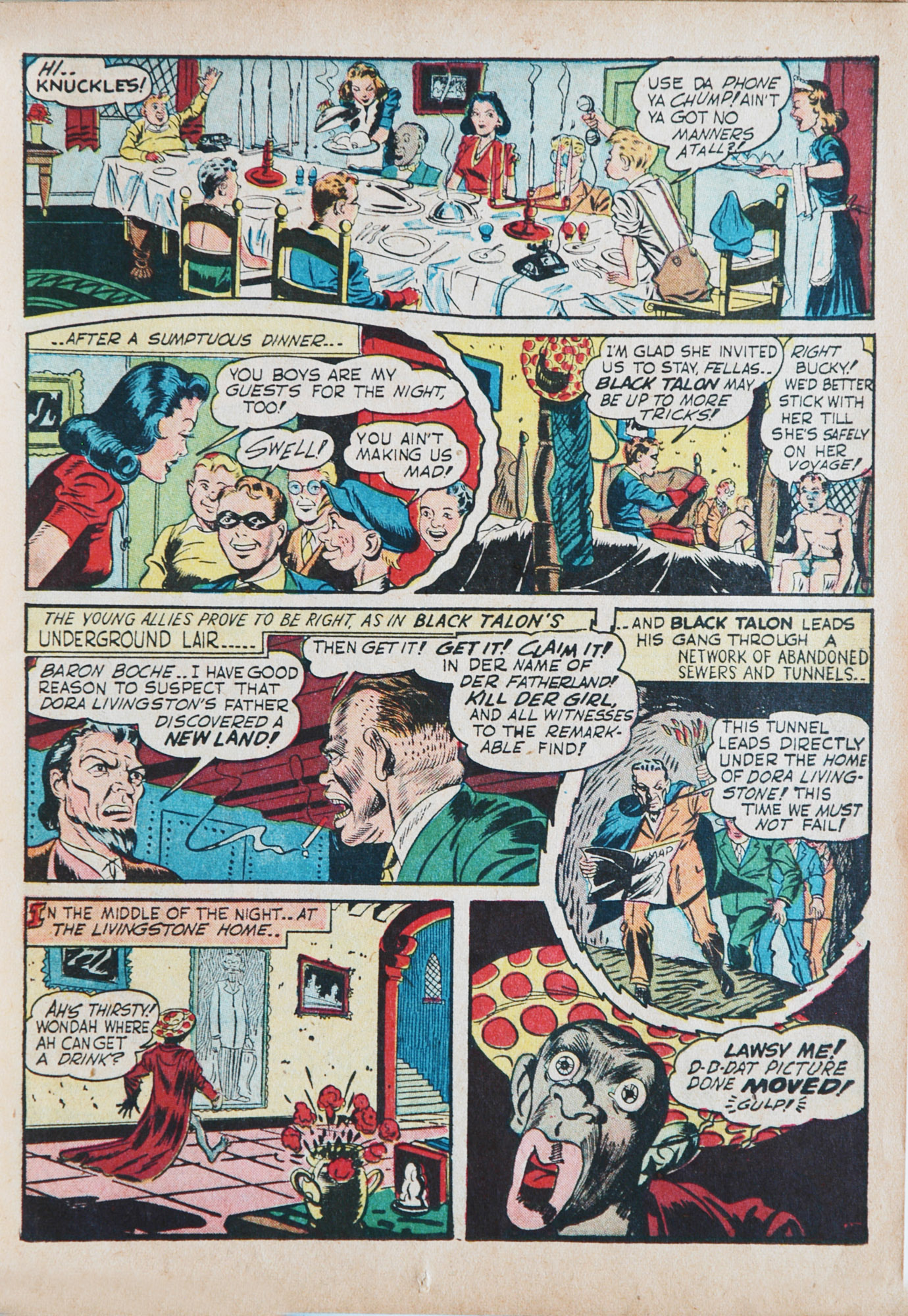 Read online Young Allies Comics comic -  Issue #2 - 21