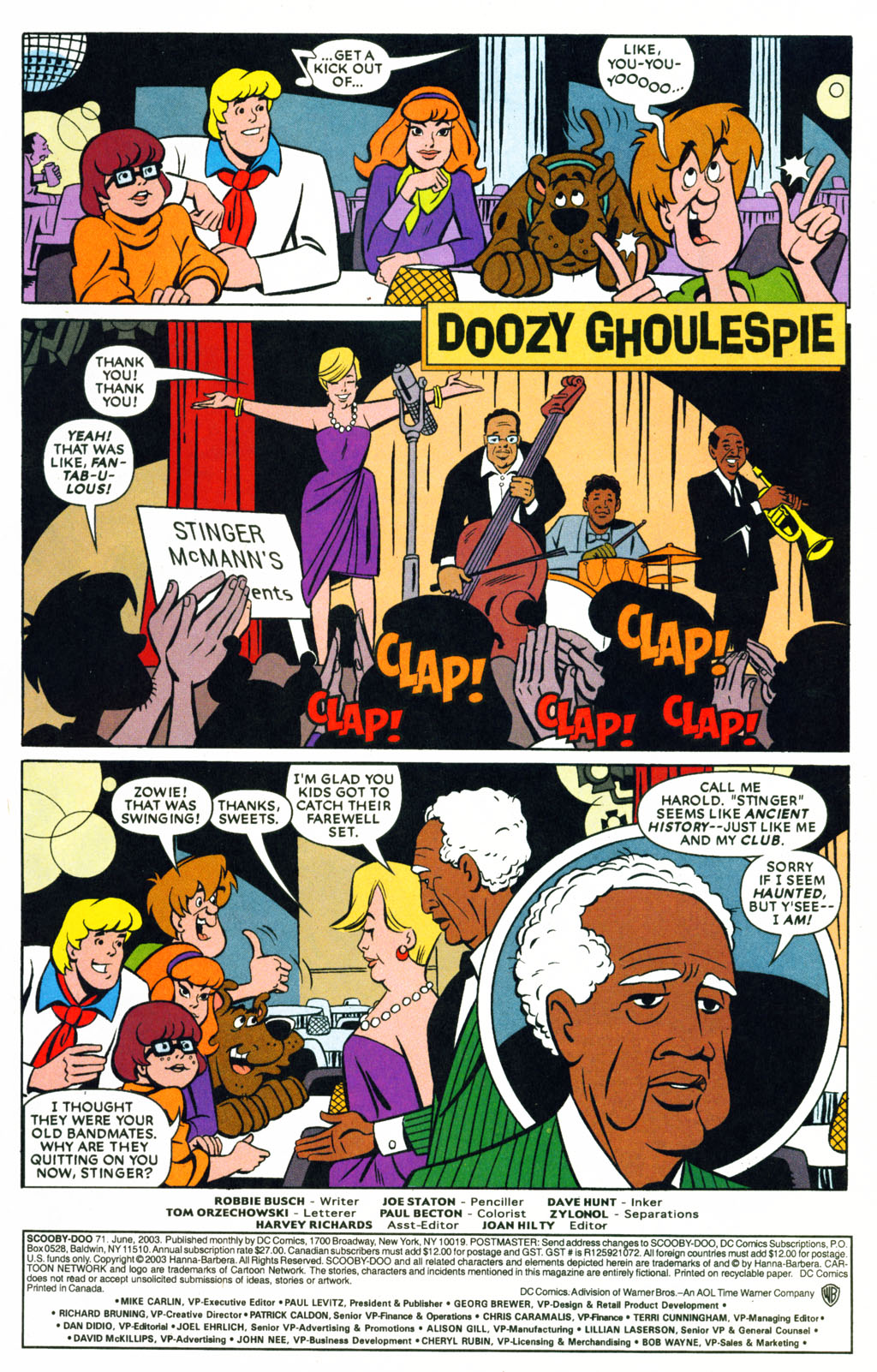 Read online Scooby-Doo (1997) comic -  Issue #71 - 2