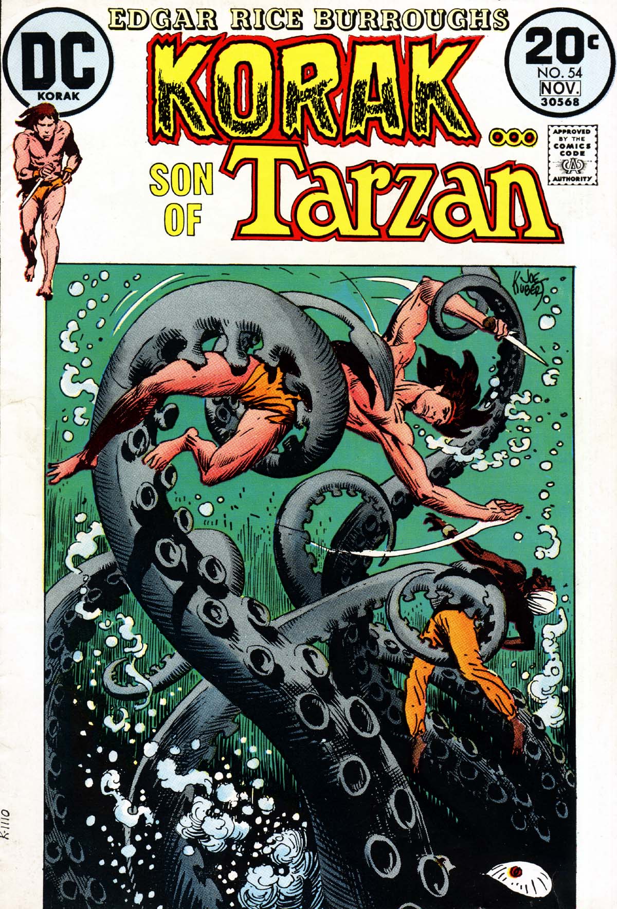 Read online Korak, Son of Tarzan (1972) comic -  Issue #54 - 1