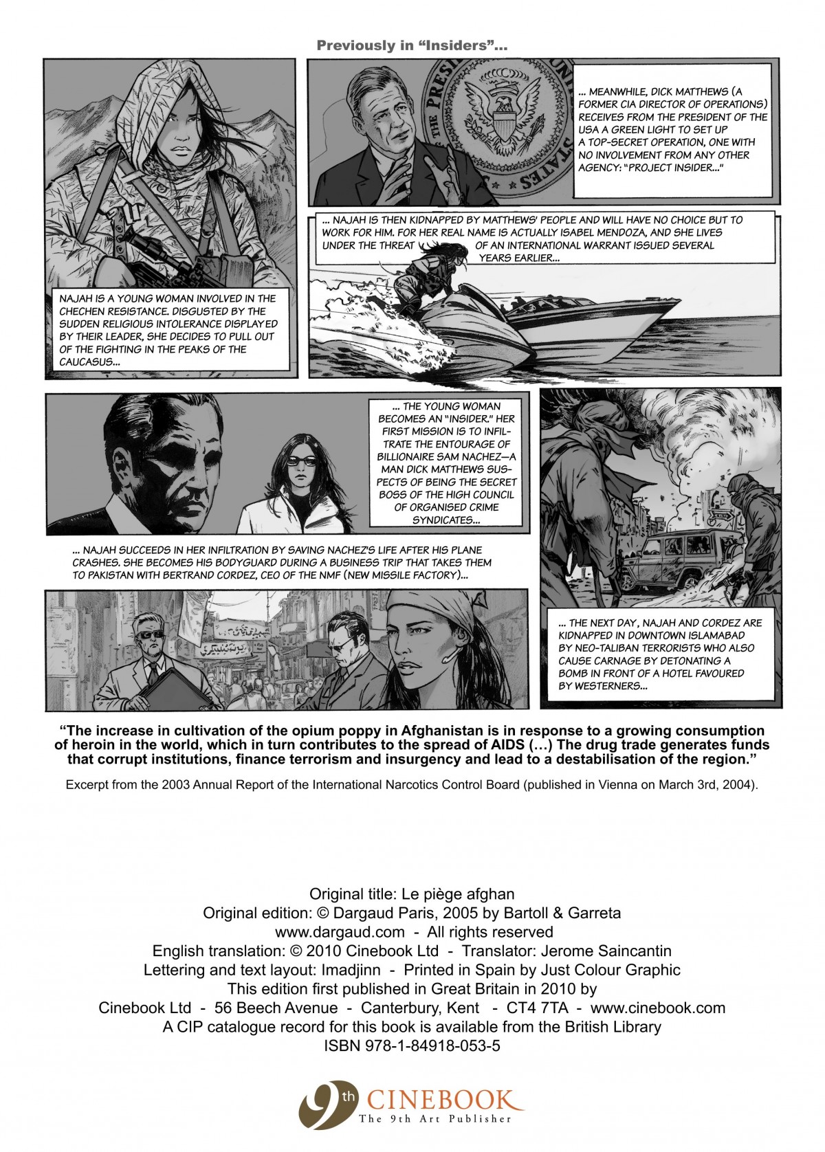 Read online Insiders comic -  Issue #3 - 4