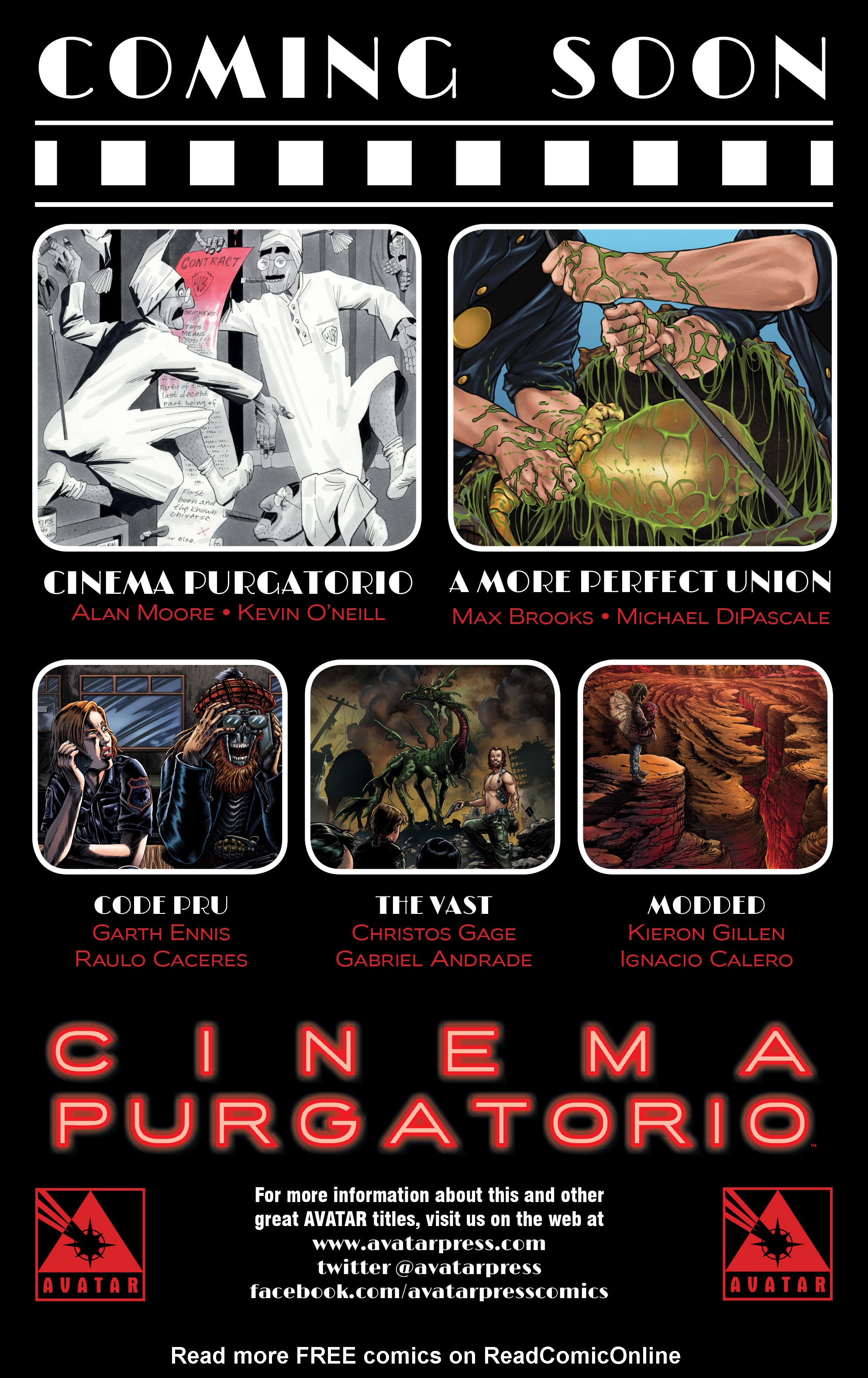 Read online Alan Moore's Cinema Purgatorio comic -  Issue #5 - 52