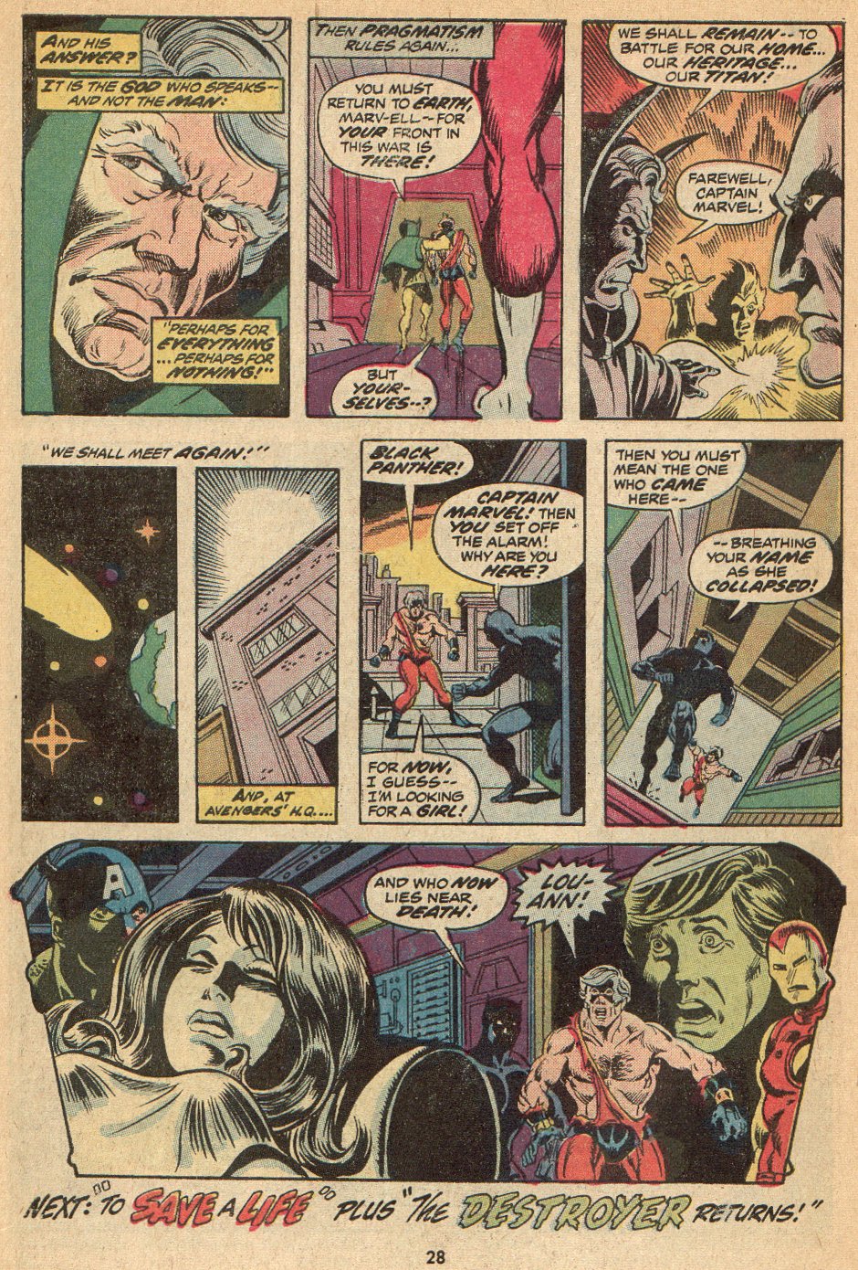Captain Marvel (1968) Issue #27 #27 - English 21