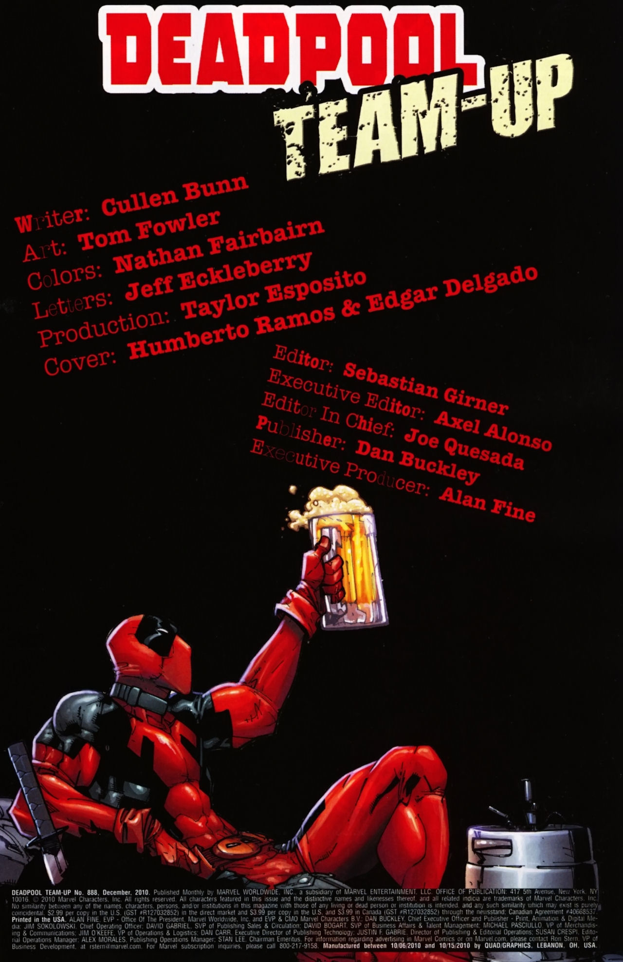 Read online Deadpool Team-Up comic -  Issue #888 - 3