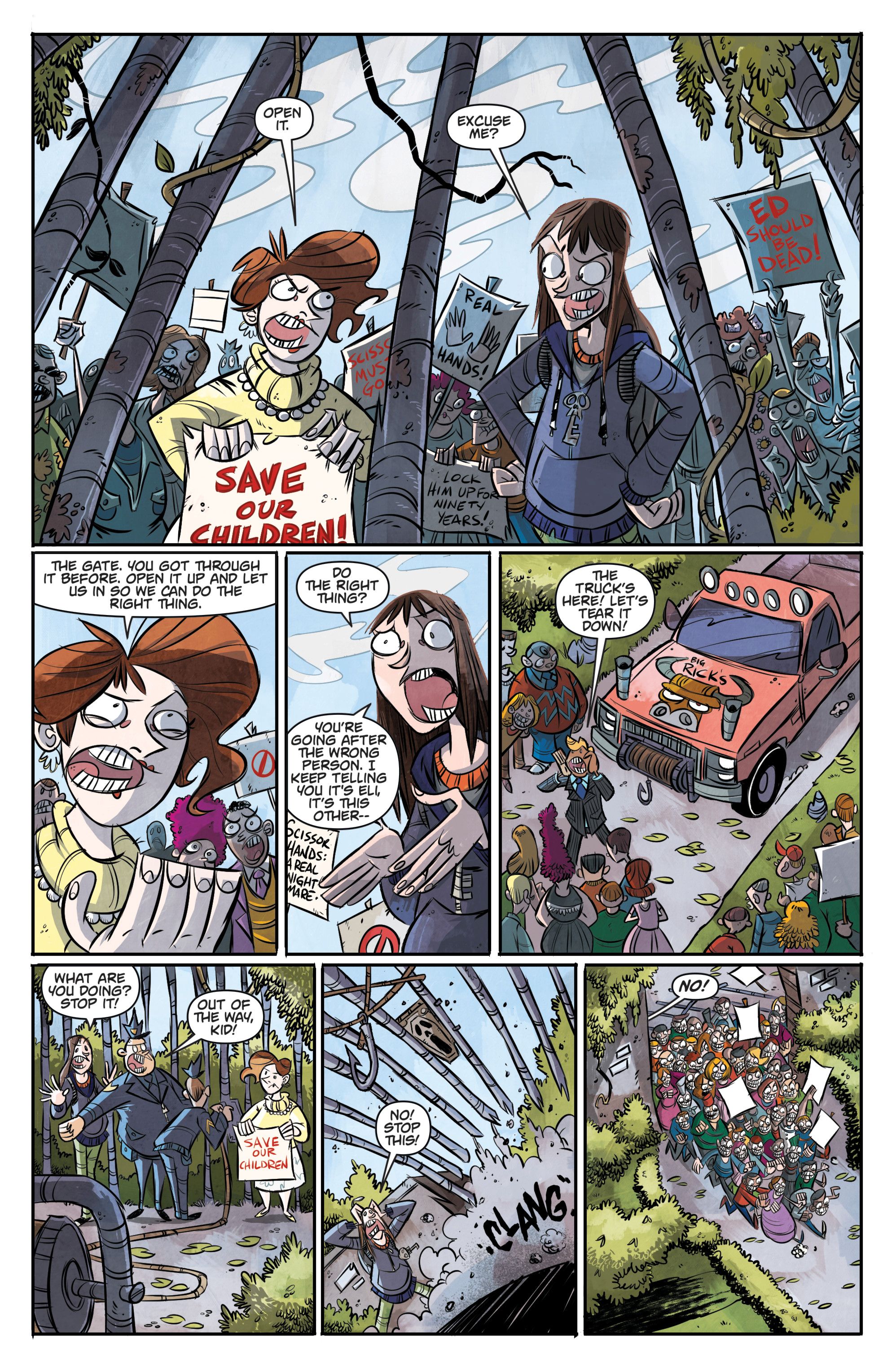 Read online Edward Scissorhands comic -  Issue #5 - 3
