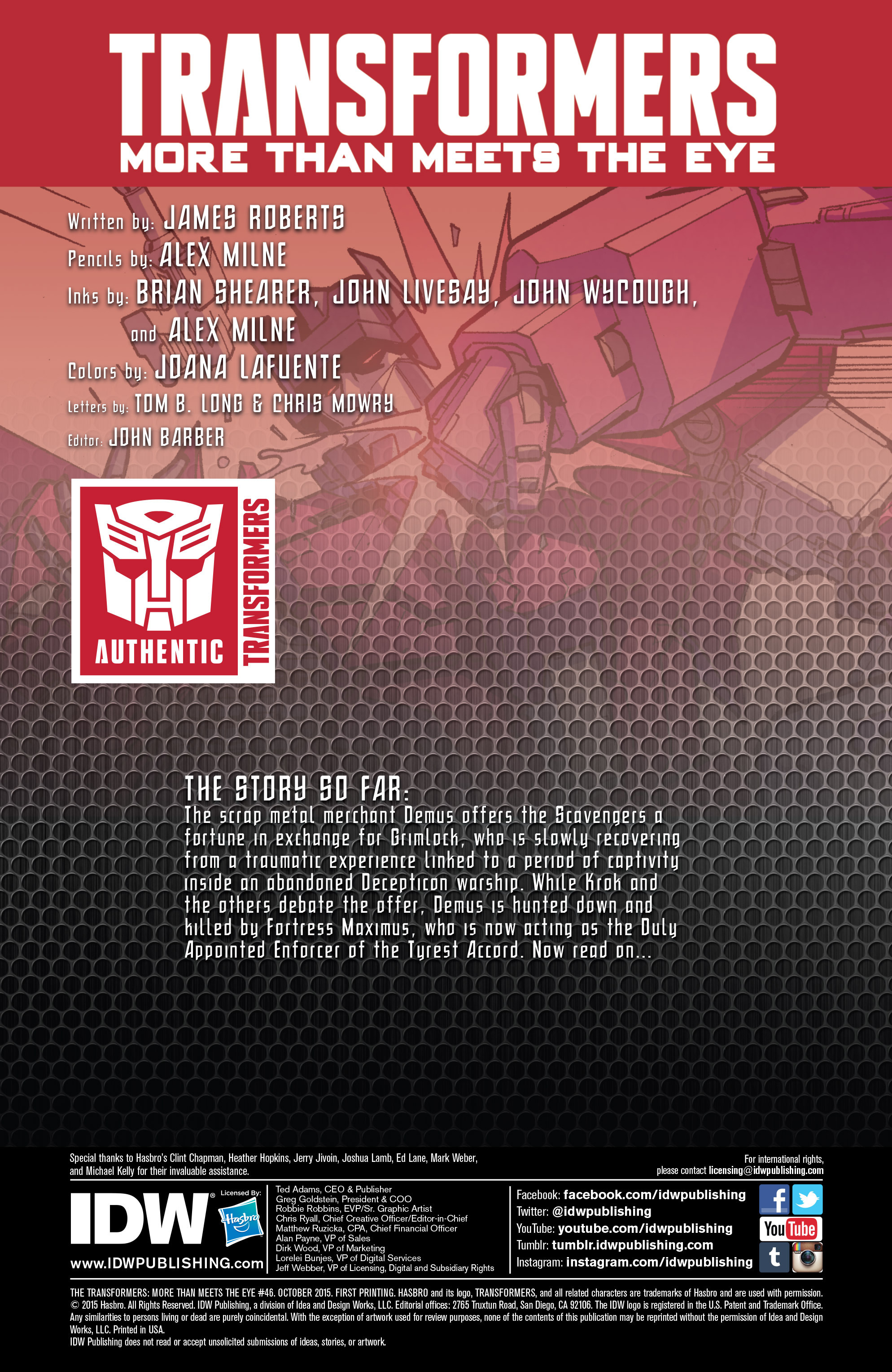 Read online The Transformers: More Than Meets The Eye comic -  Issue #46 - 4