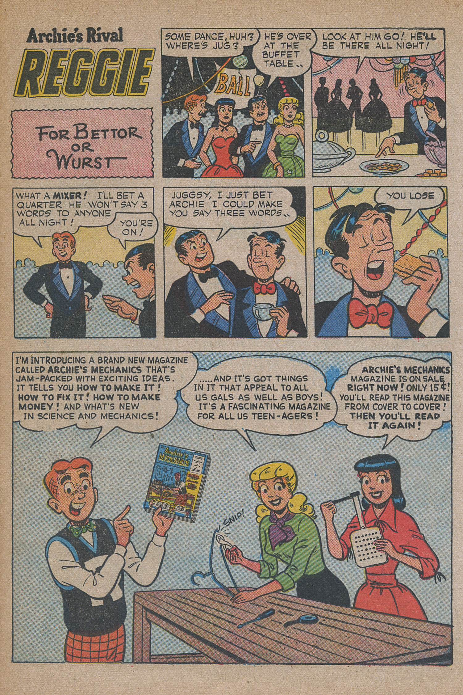 Read online Archie's Rival Reggie comic -  Issue #14 - 25