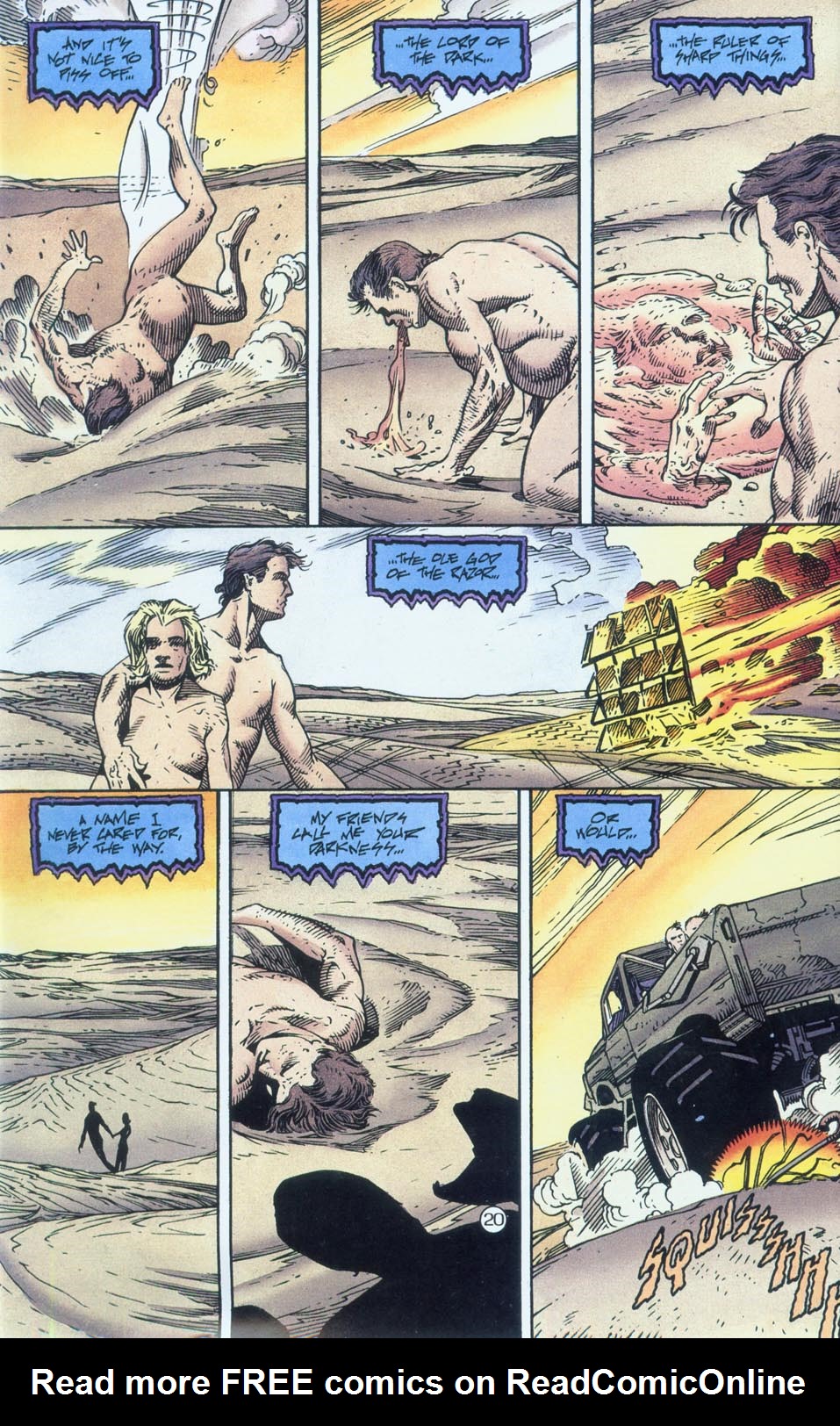 Read online Blood and Shadows comic -  Issue #4 - 22