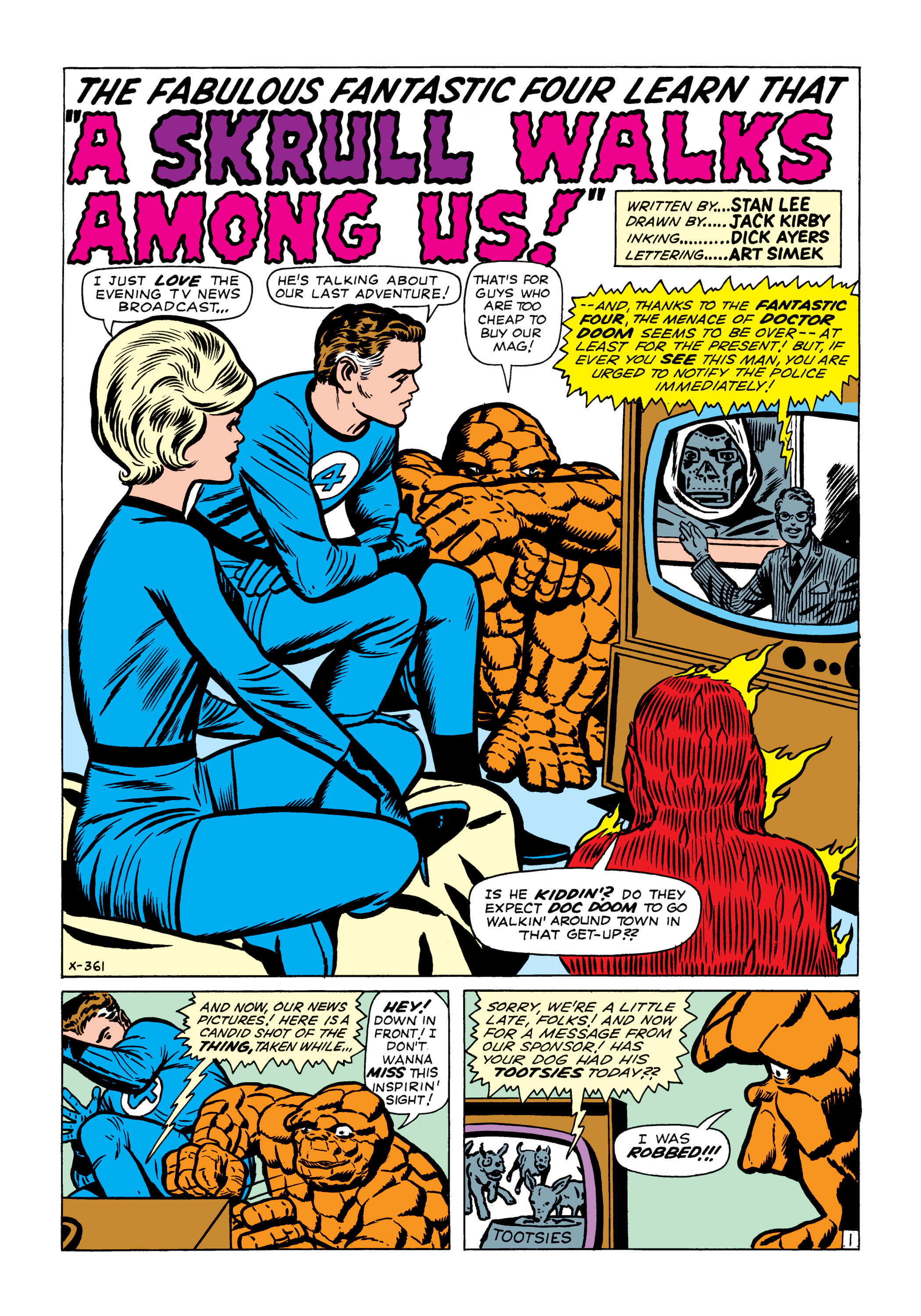 Read online Marvel Masterworks: The Fantastic Four comic -  Issue # TPB 2 (Part 2) - 70