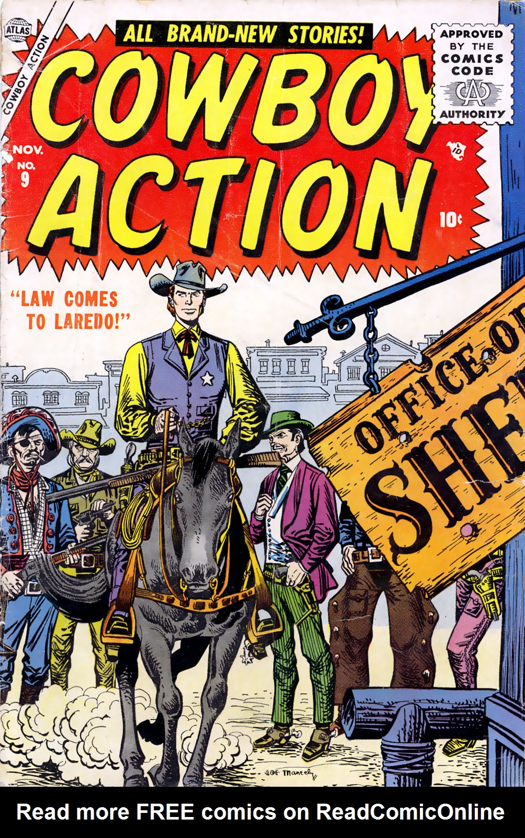 Read online Cowboy Action comic -  Issue #9 - 1