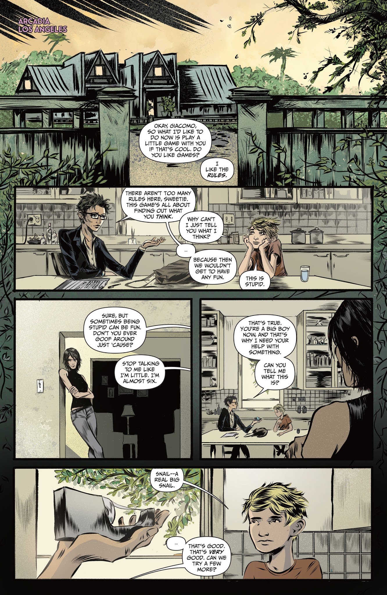 Read online Arcadia comic -  Issue #2 - 3