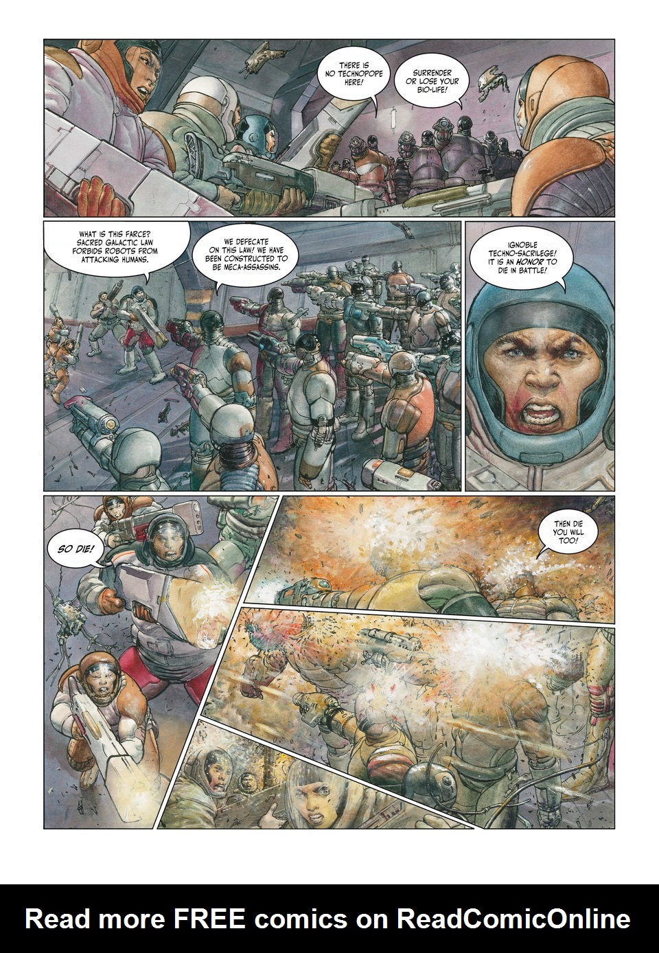 Read online Metabarons Genesis: Castaka comic -  Issue # TPB - 84