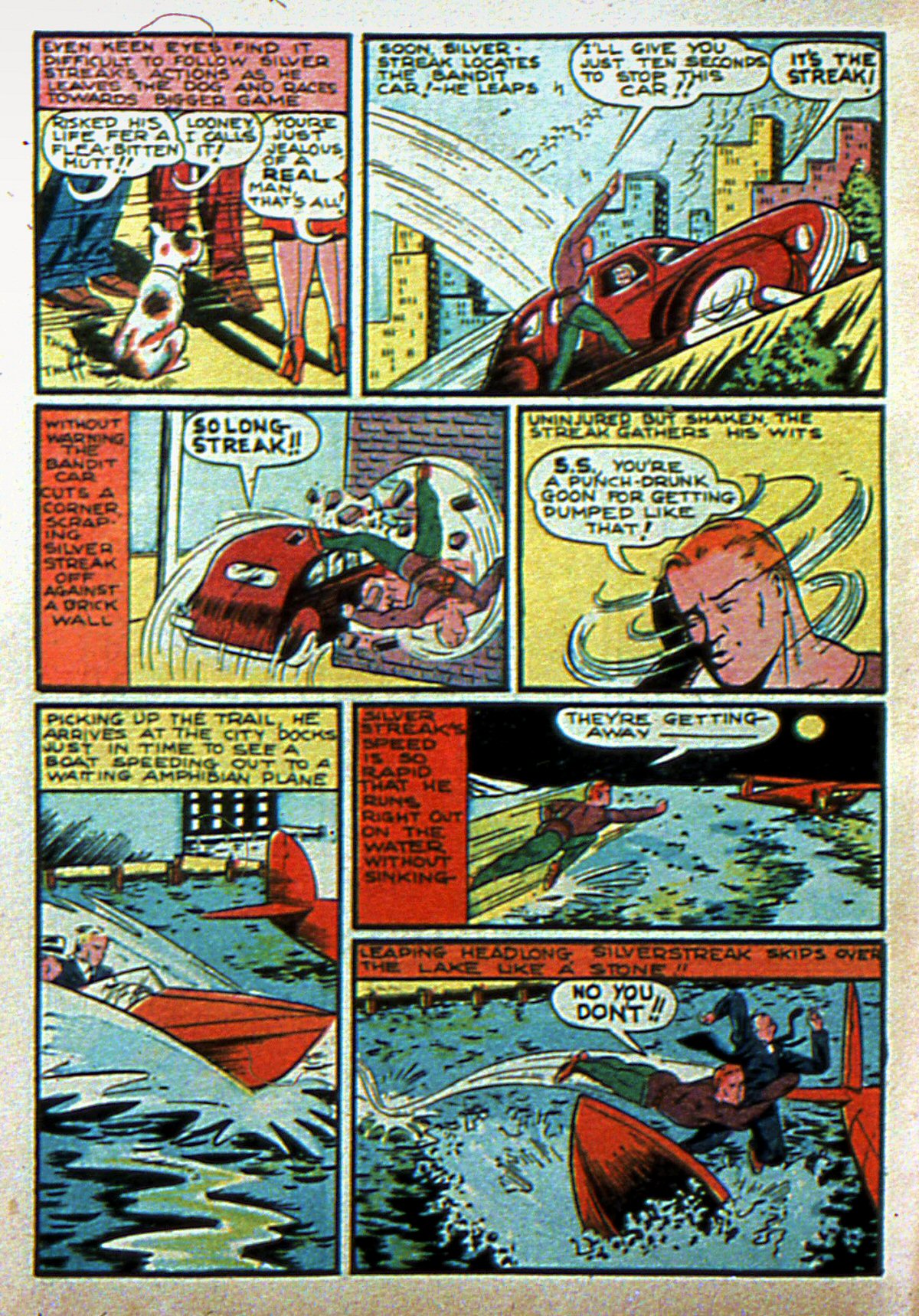 Read online Silver Streak Comics comic -  Issue #5 - 7