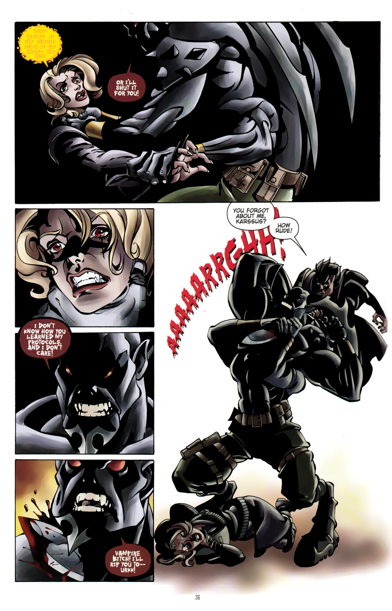 Read online CVO : Covert Vampiric Operations -- 100-Page Spectacular comic -  Issue # TPB - 38