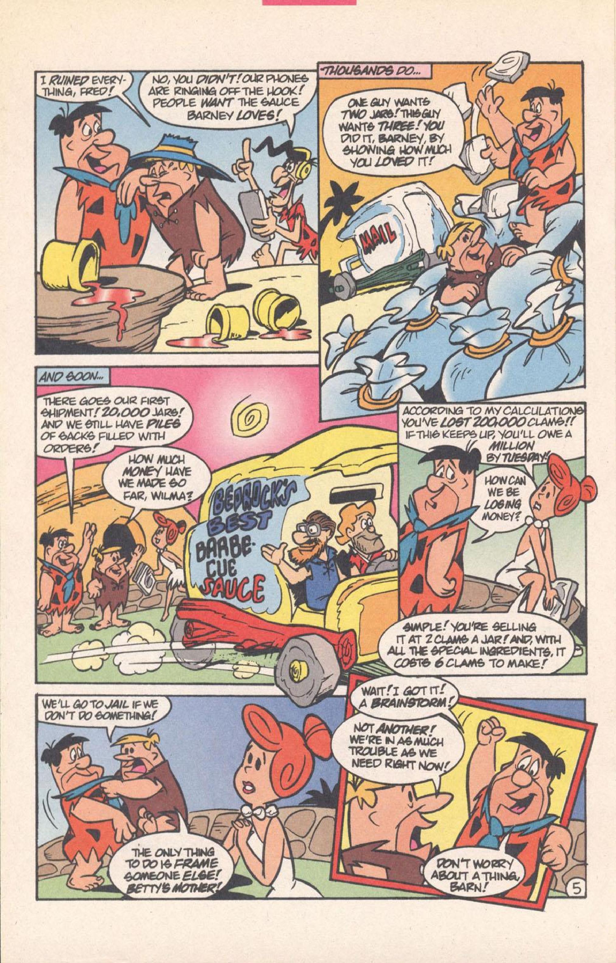 Read online The Flintstones (1995) comic -  Issue #13 - 15