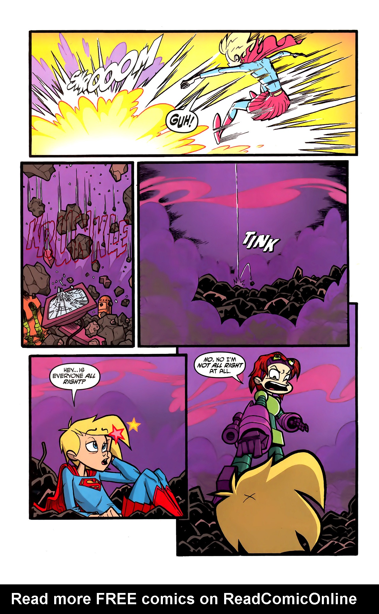 Read online Supergirl: Cosmic Adventures in the 8th Grade comic -  Issue #4 - 19