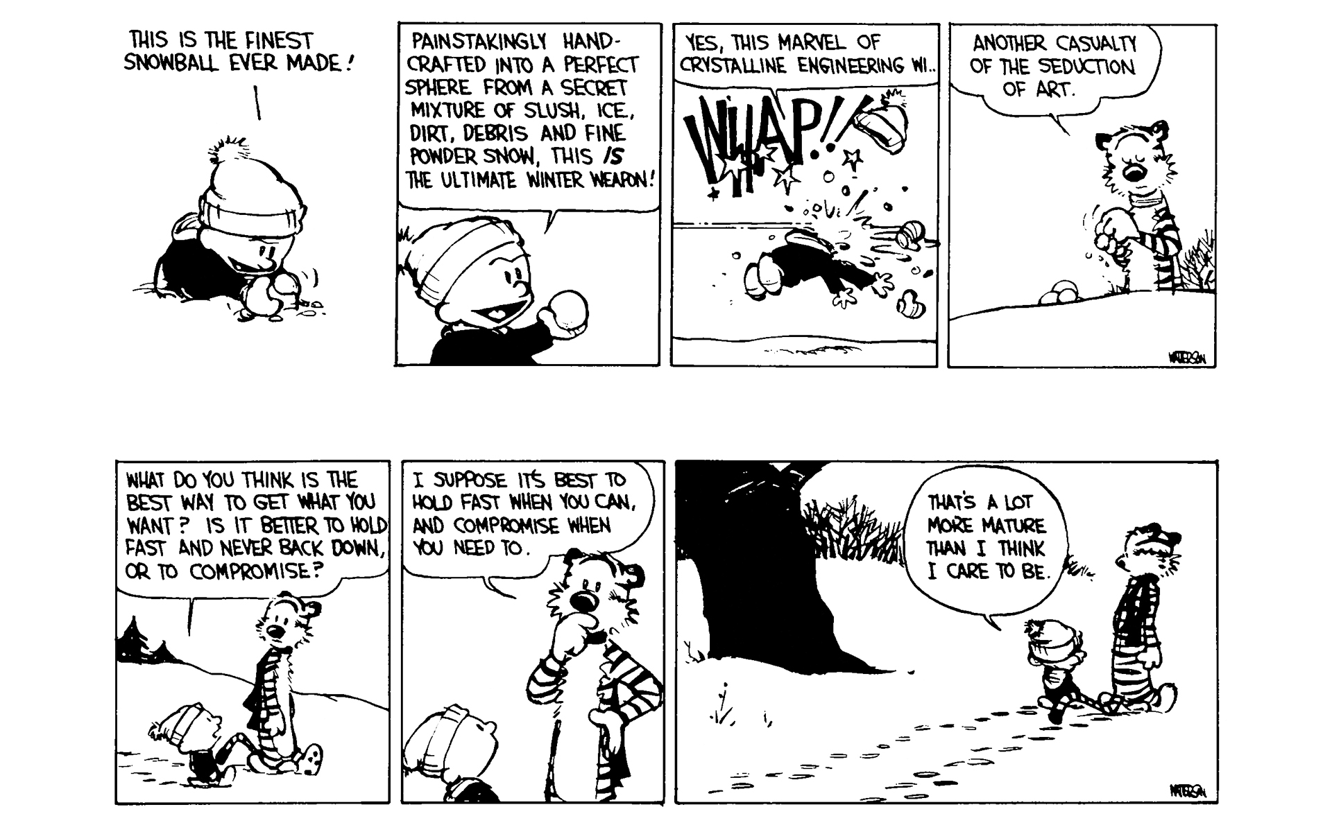 Read Online Calvin And Hobbes Comic Issue 5