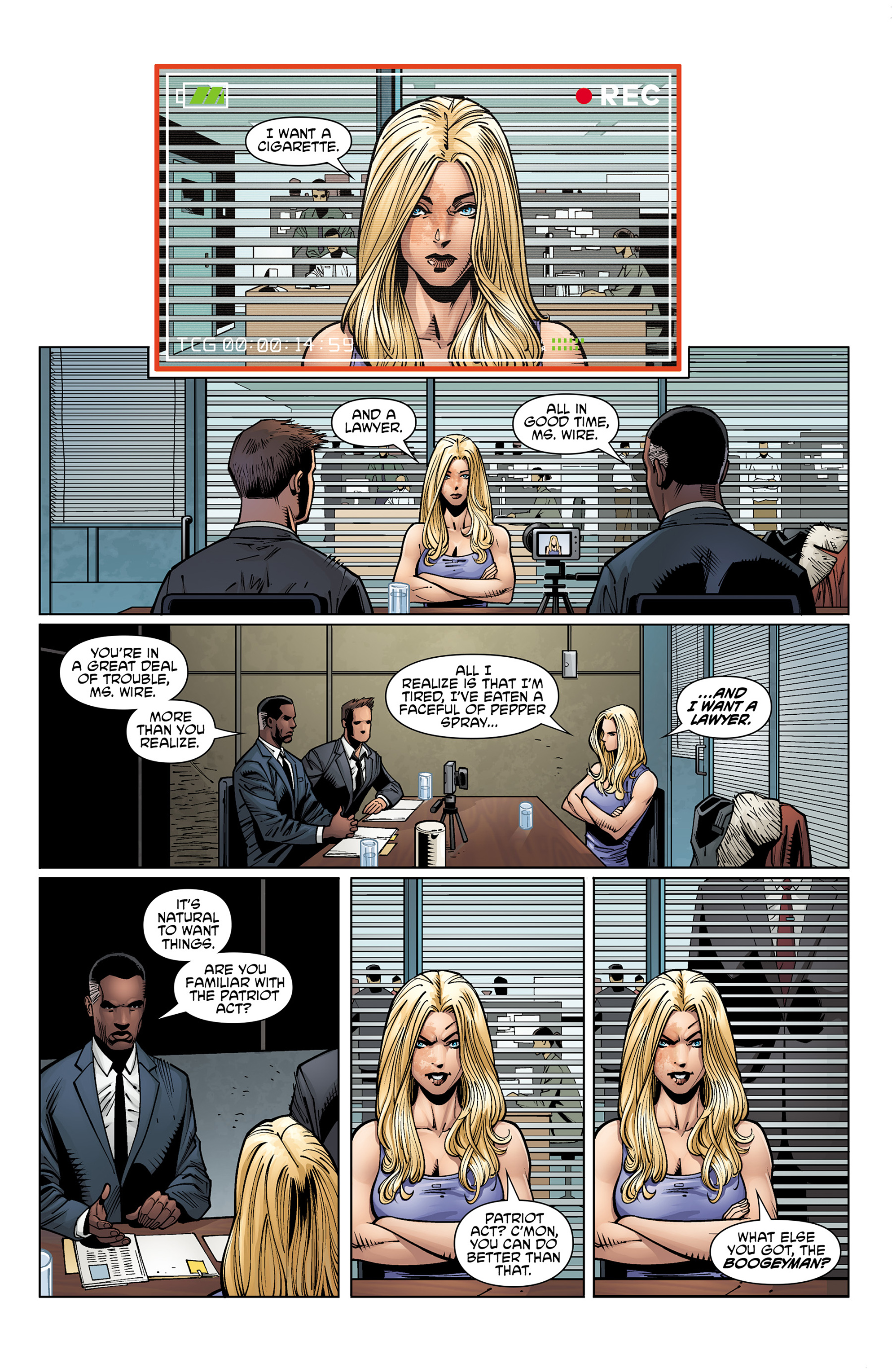 Read online Barb Wire (2015) comic -  Issue #5 - 13