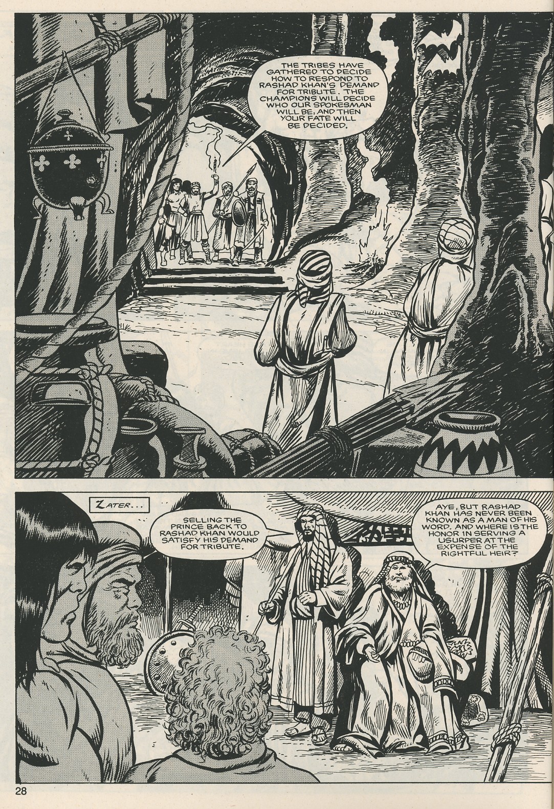 The Savage Sword Of Conan issue 124 - Page 28