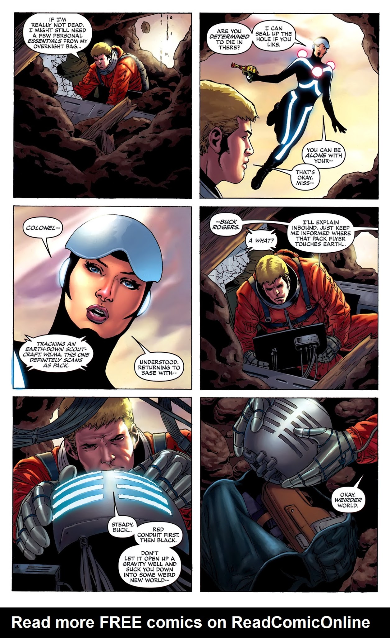 Read online Buck Rogers (2009) comic -  Issue #1 - 21