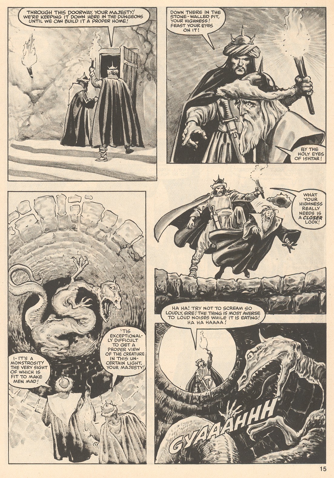 Read online The Savage Sword Of Conan comic -  Issue #76 - 15