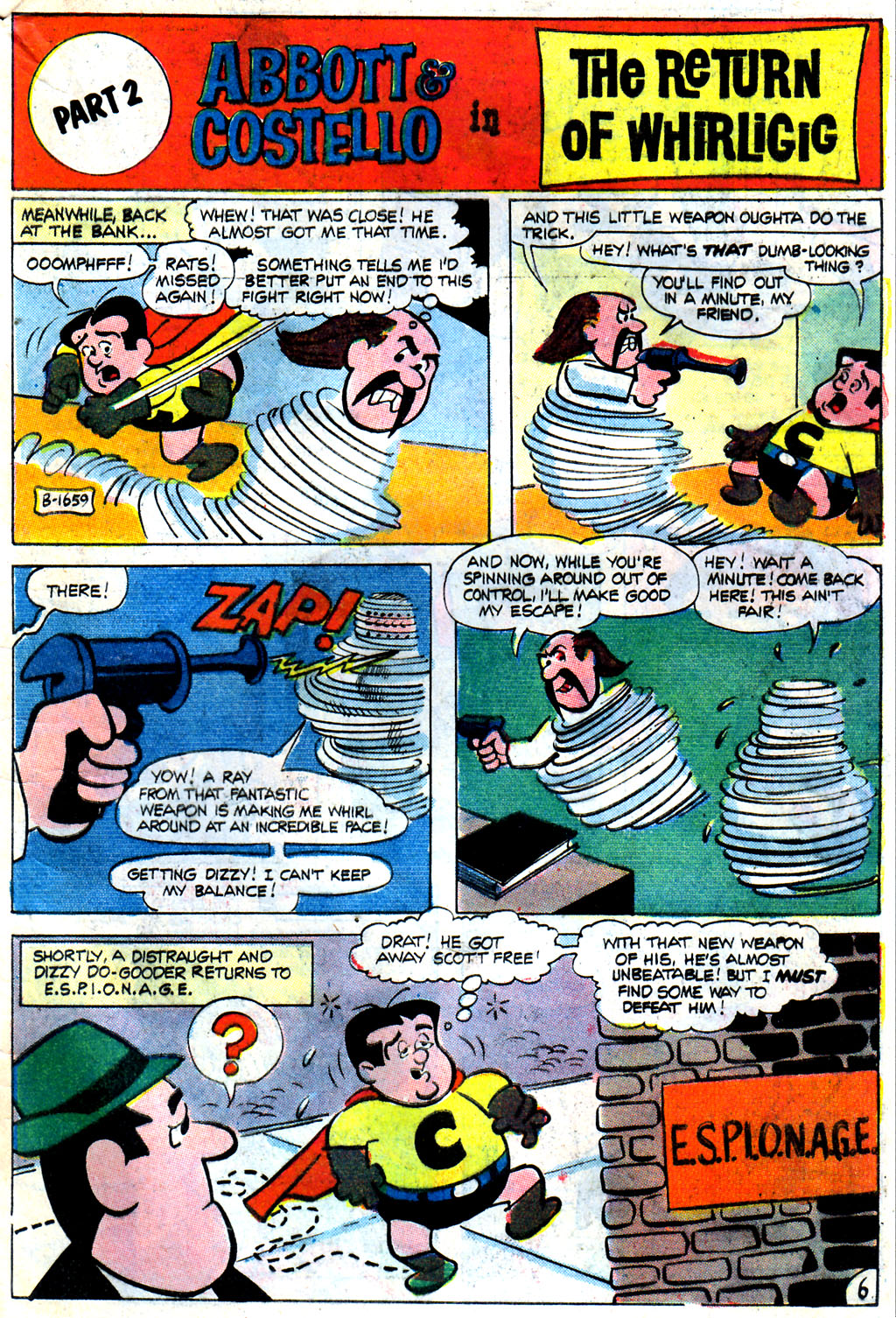 Read online Abbott & Costello comic -  Issue #7 - 9