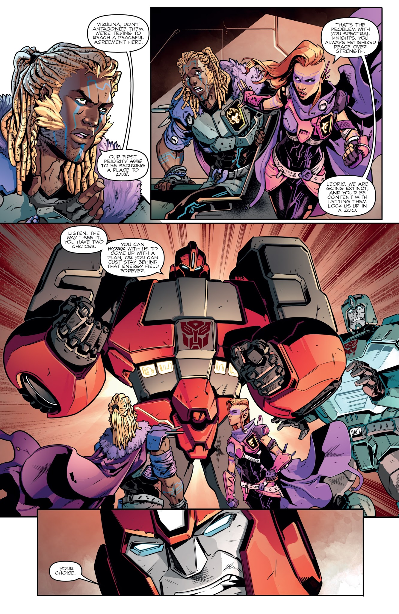 Read online Transformers vs. Visionaries comic -  Issue #1 - 14